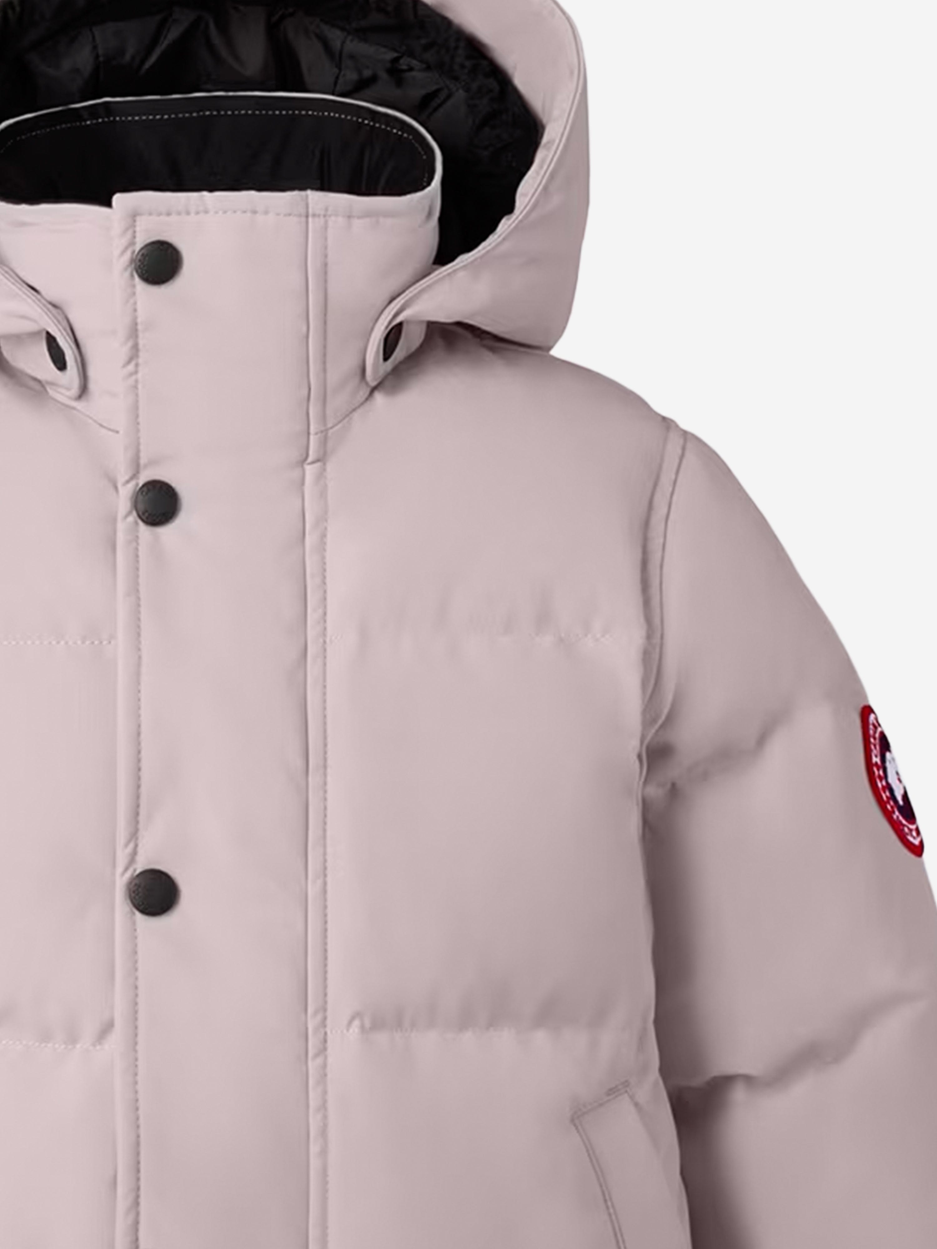 Canada Goose Girls Down Padded Snowy Owl Parka Jacket in Pink Shop Offer Cheap Online
