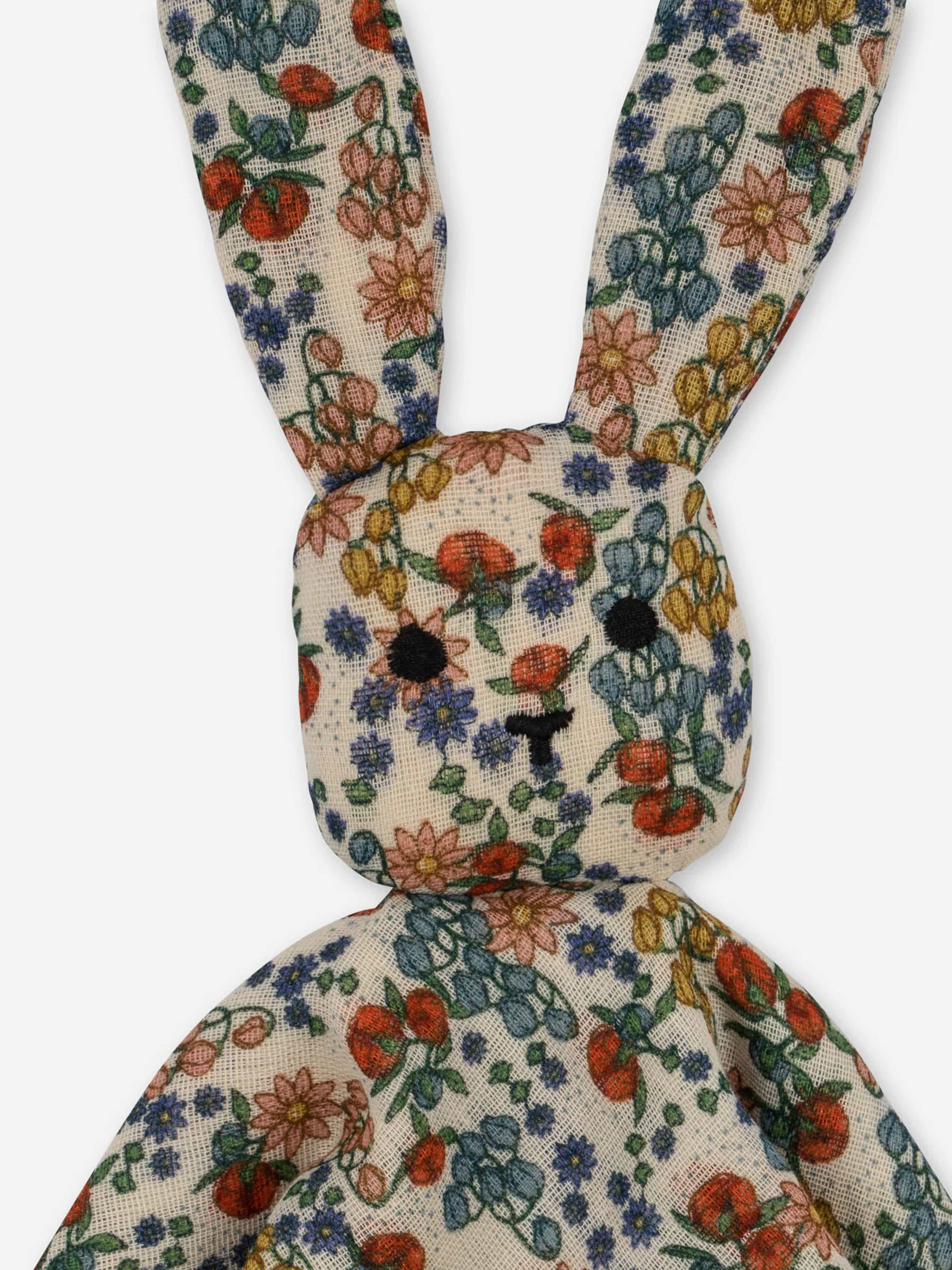 Konges Sljd Baby Sleepy Rabbit Comforter in Multicolour (33.5cm) Cheap Sale Brand New Unisex