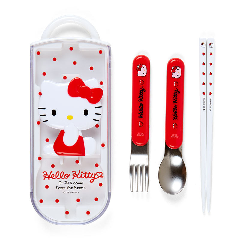Hello Kitty Smiles Utensil Set Trio Outlet Sale Online