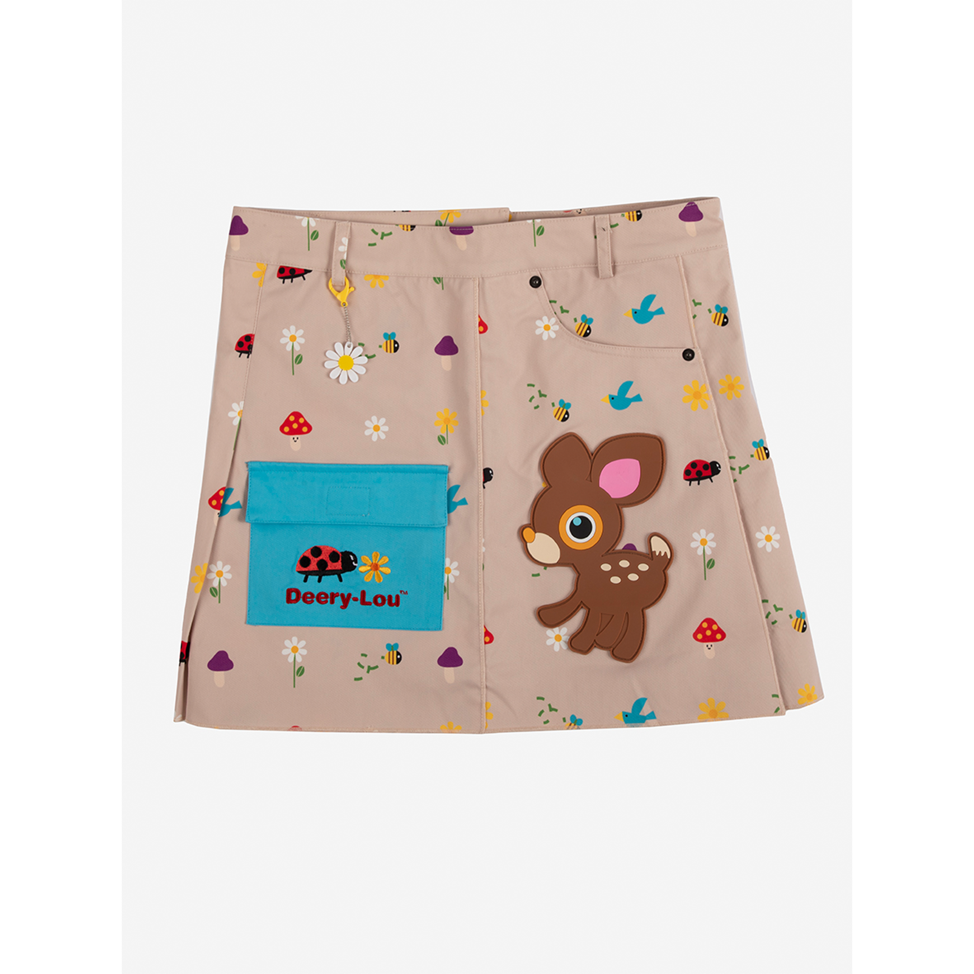 Deery-Lou x Dumbgood Cargo Skirt Cheap Geniue Stockist