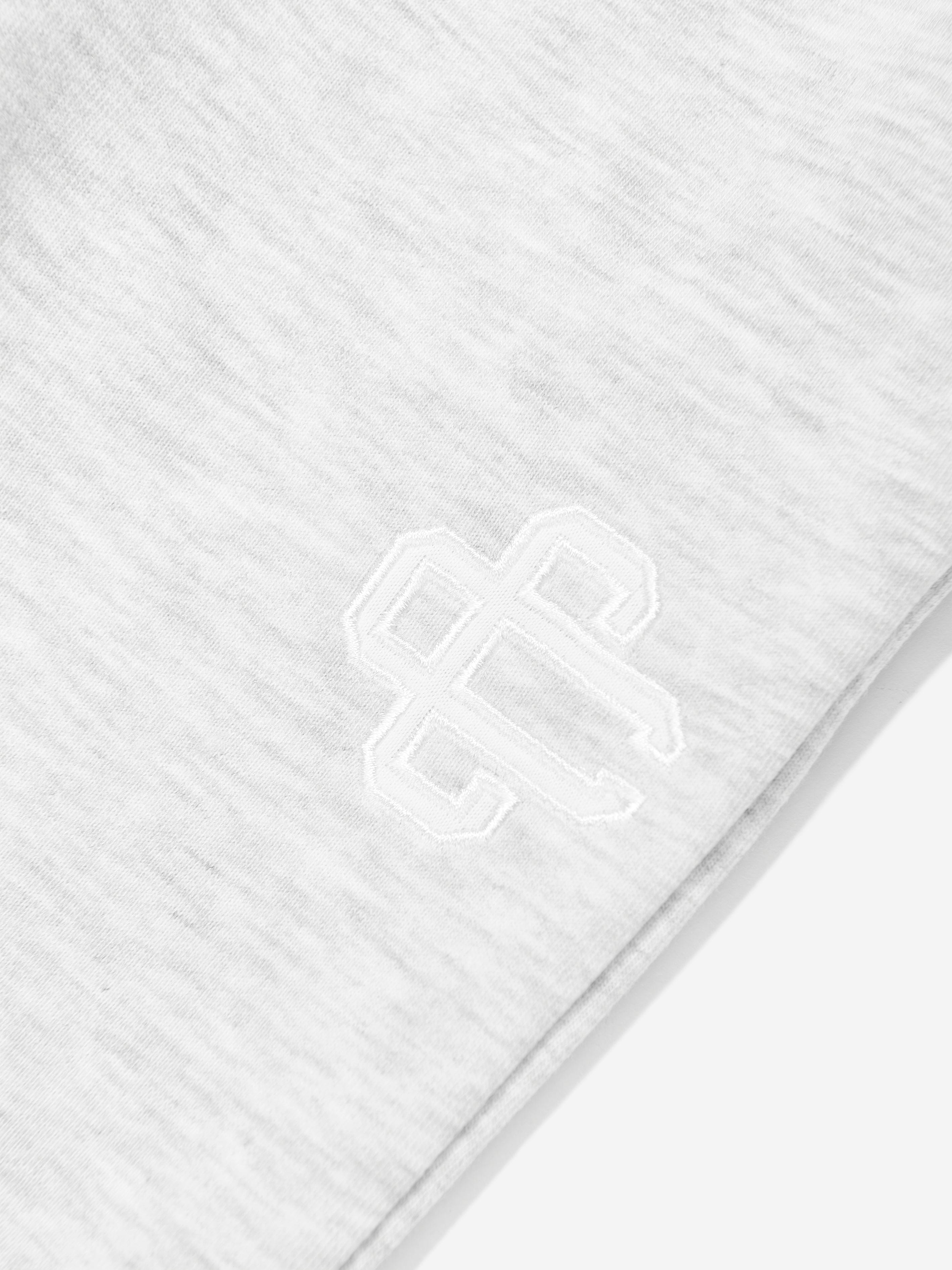 The Couture Club Kids Emblem Applique Joggers in Grey Excellent