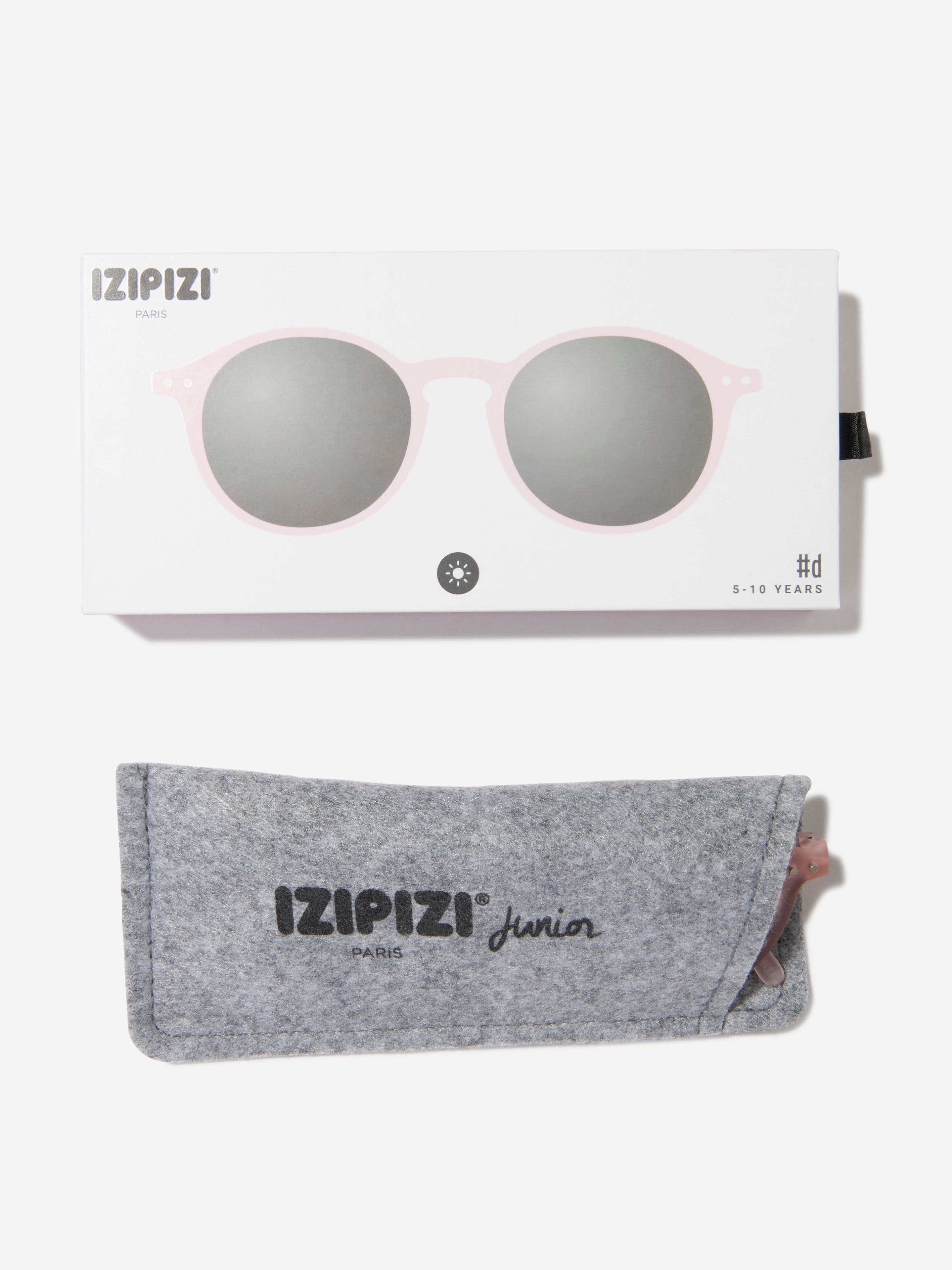 Izipizi Girls Iconic Mini Sunglasses in Pink Fashionable