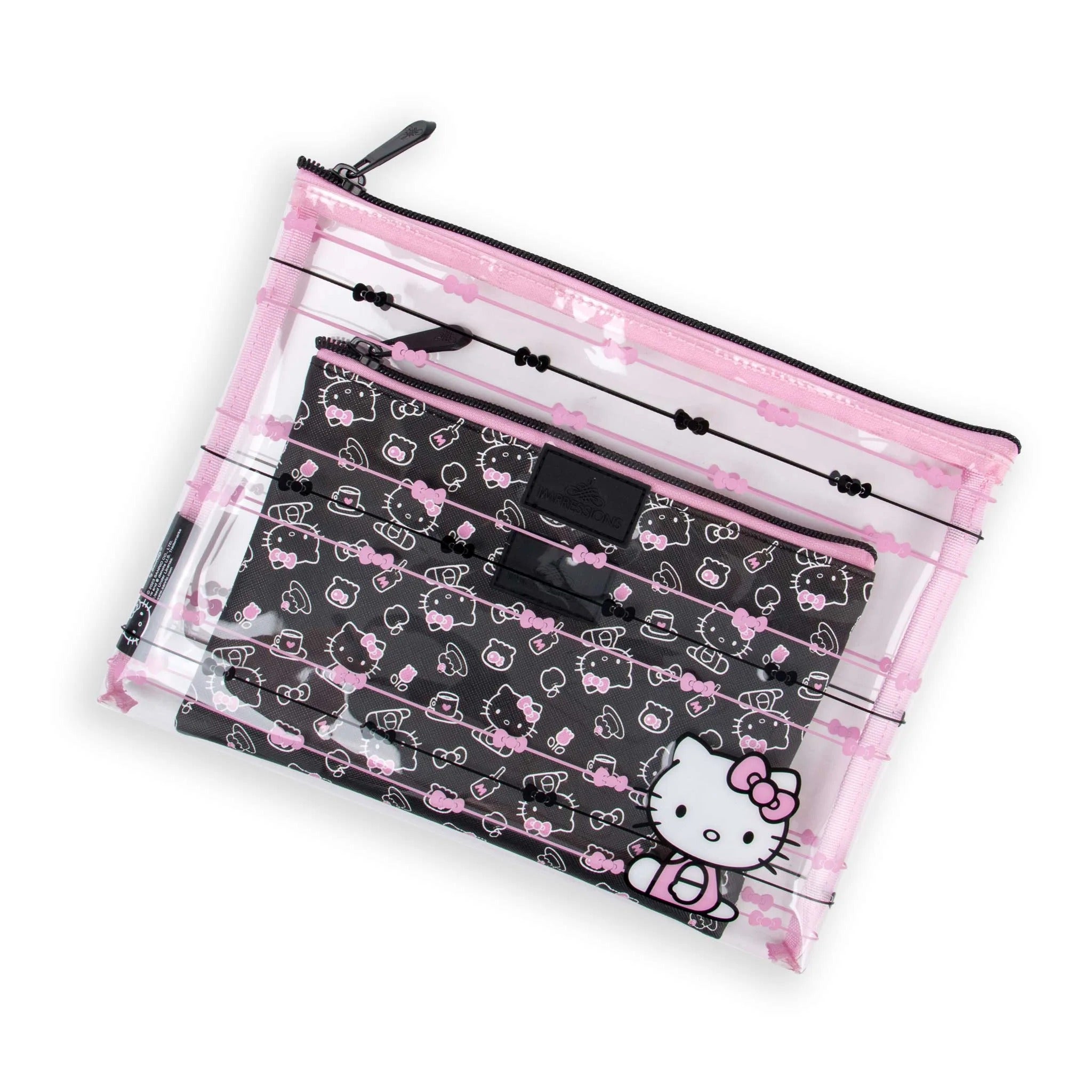 Hello Kitty x Impressions Slim Pouch Set (Black) Cheap Sale Best Wholesale