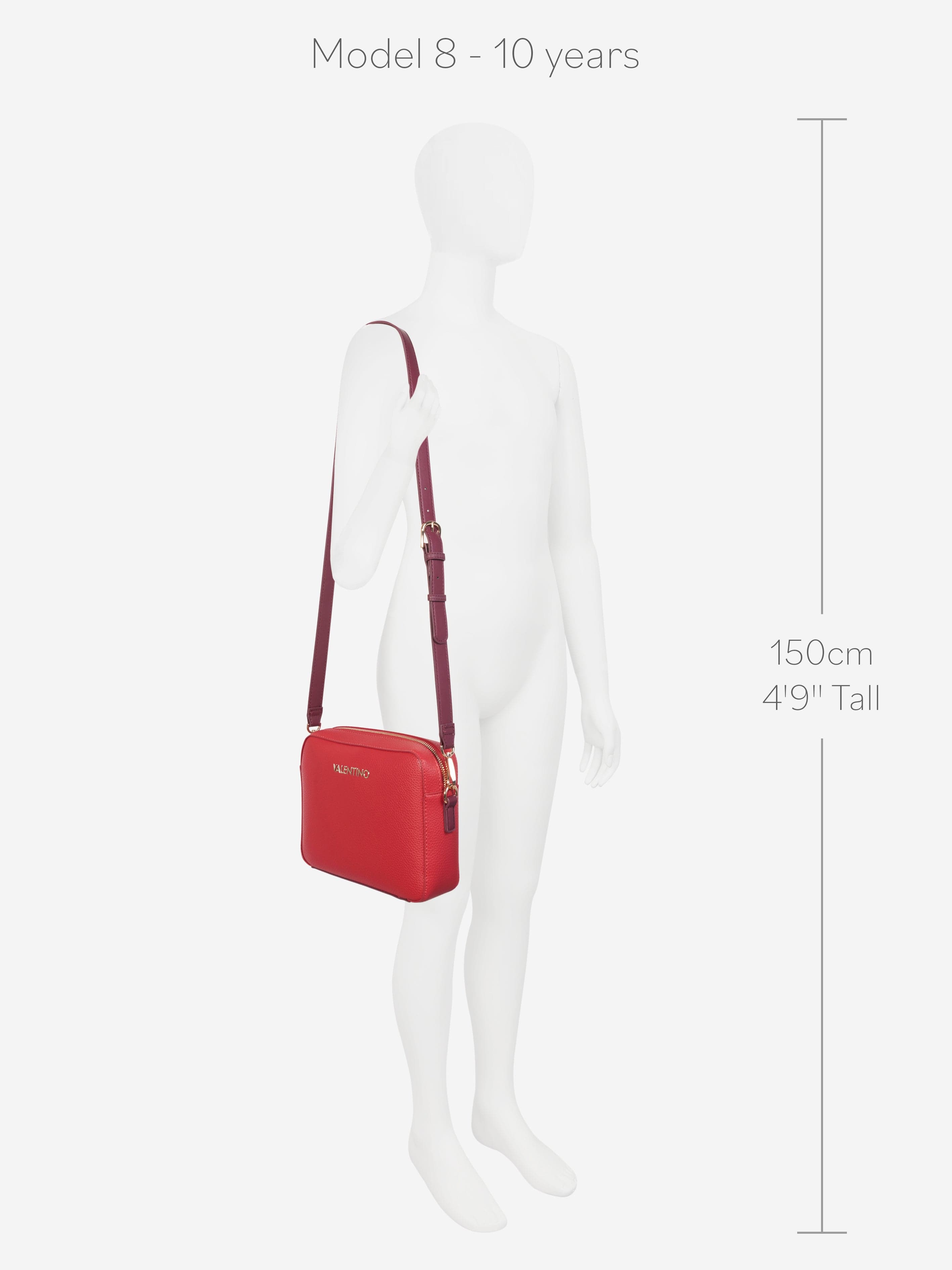 Valentino Girls Alexia Crossbody Bag in Red (23cm) Cheap Sale Outlet Locations