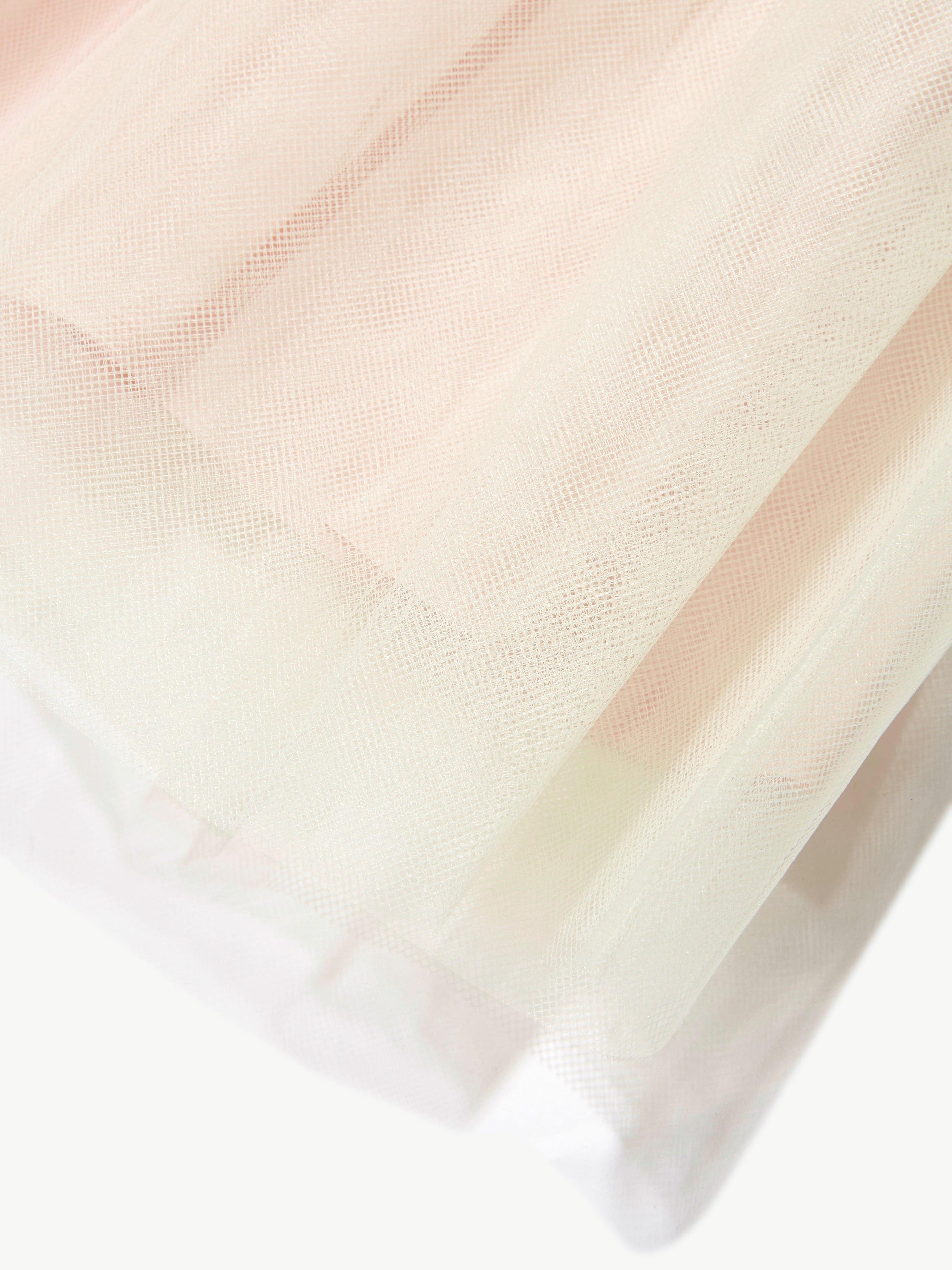 Bonpoint Girls Tulle Panice Maxi Skirt in Pink Outlet Best Seller