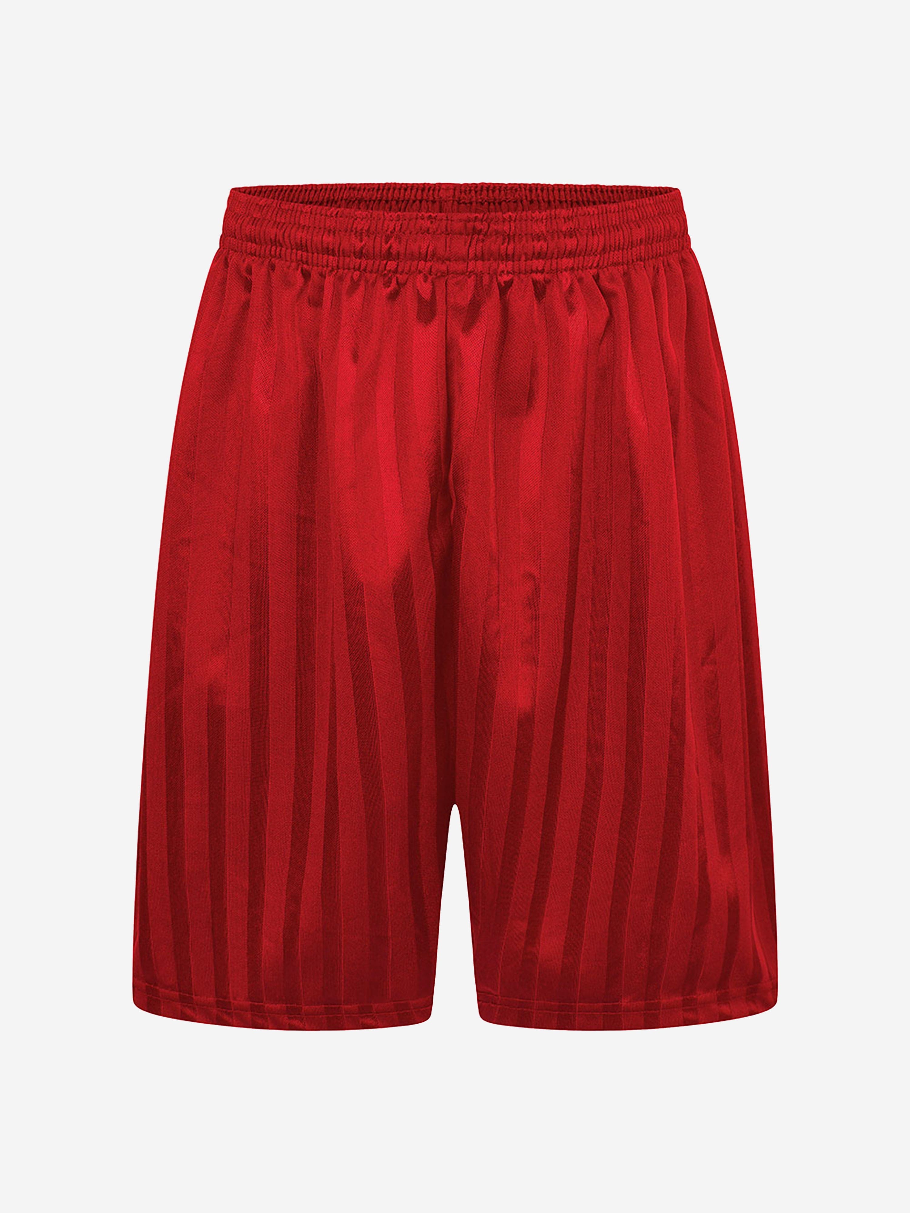 Zeco Kids School Shadow Stripe Shorts in Red Visit New Online
