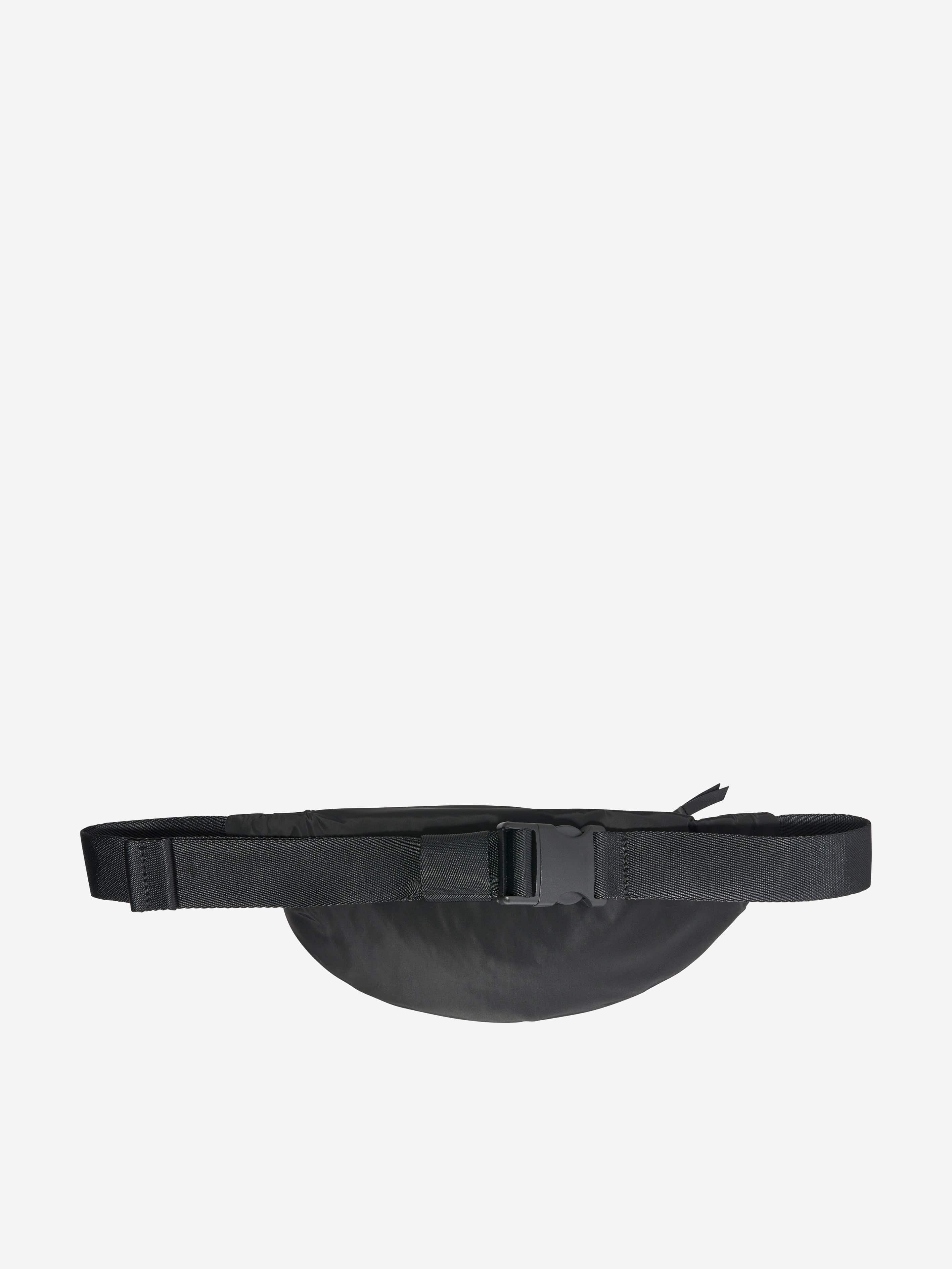 Palm Angels Boys Curved Logo Belt Bag in Black (23cm) Discount Store