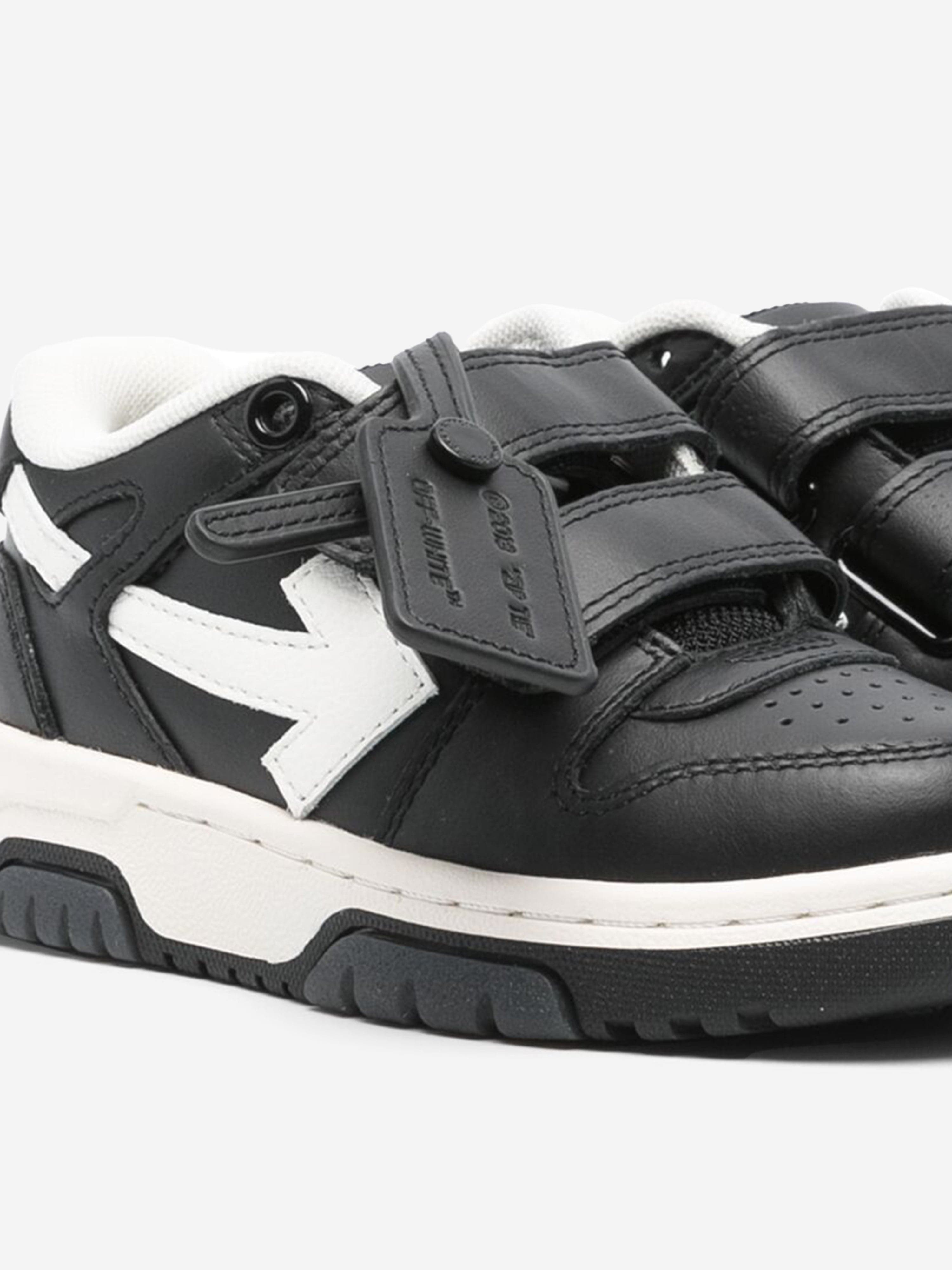 Off-White Kids Out Of Office Straps Trainers in Black Cheap Sale Newest