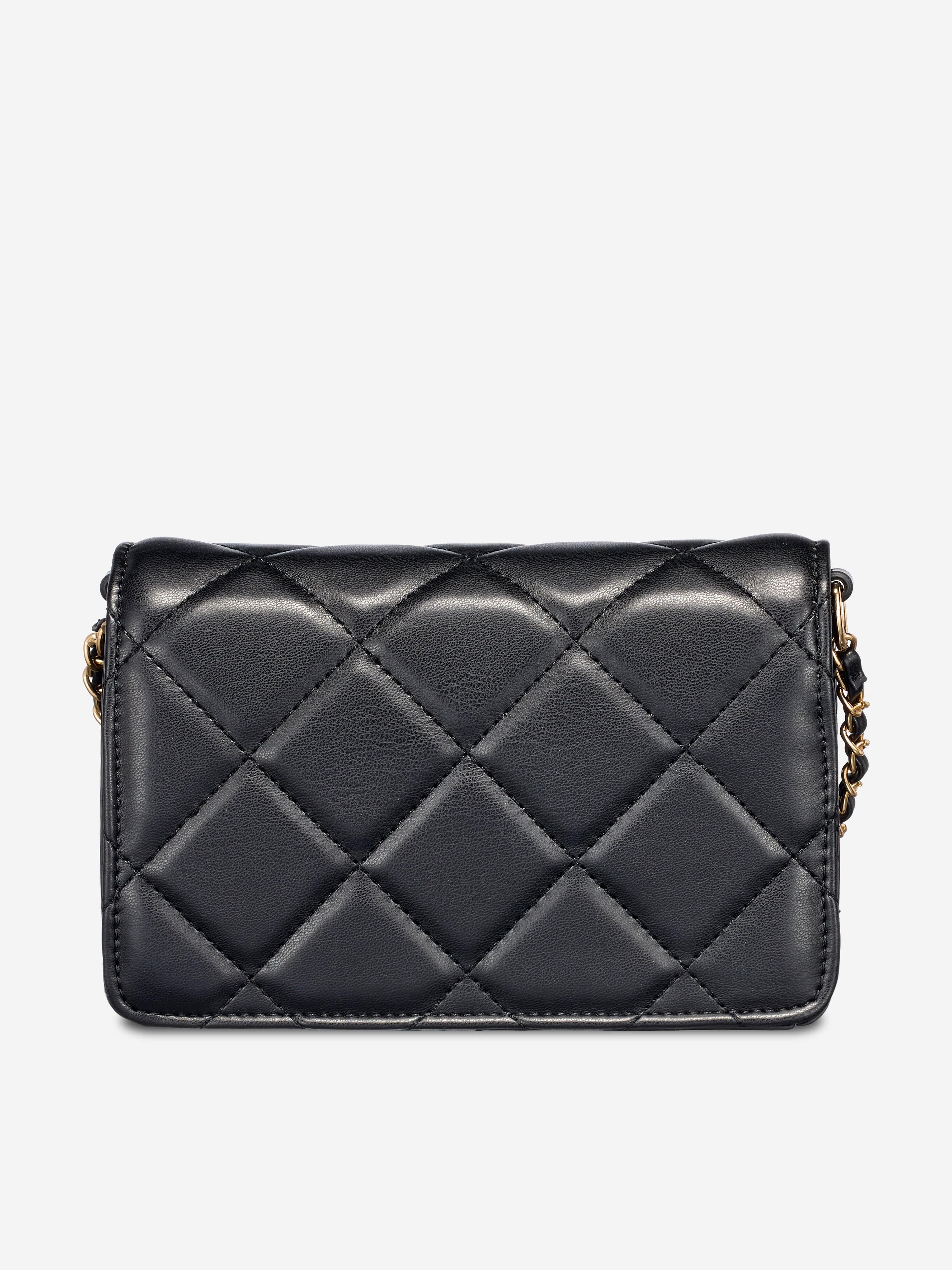 Girls Ocarina Flap Bag in Black (19cm) Looking For