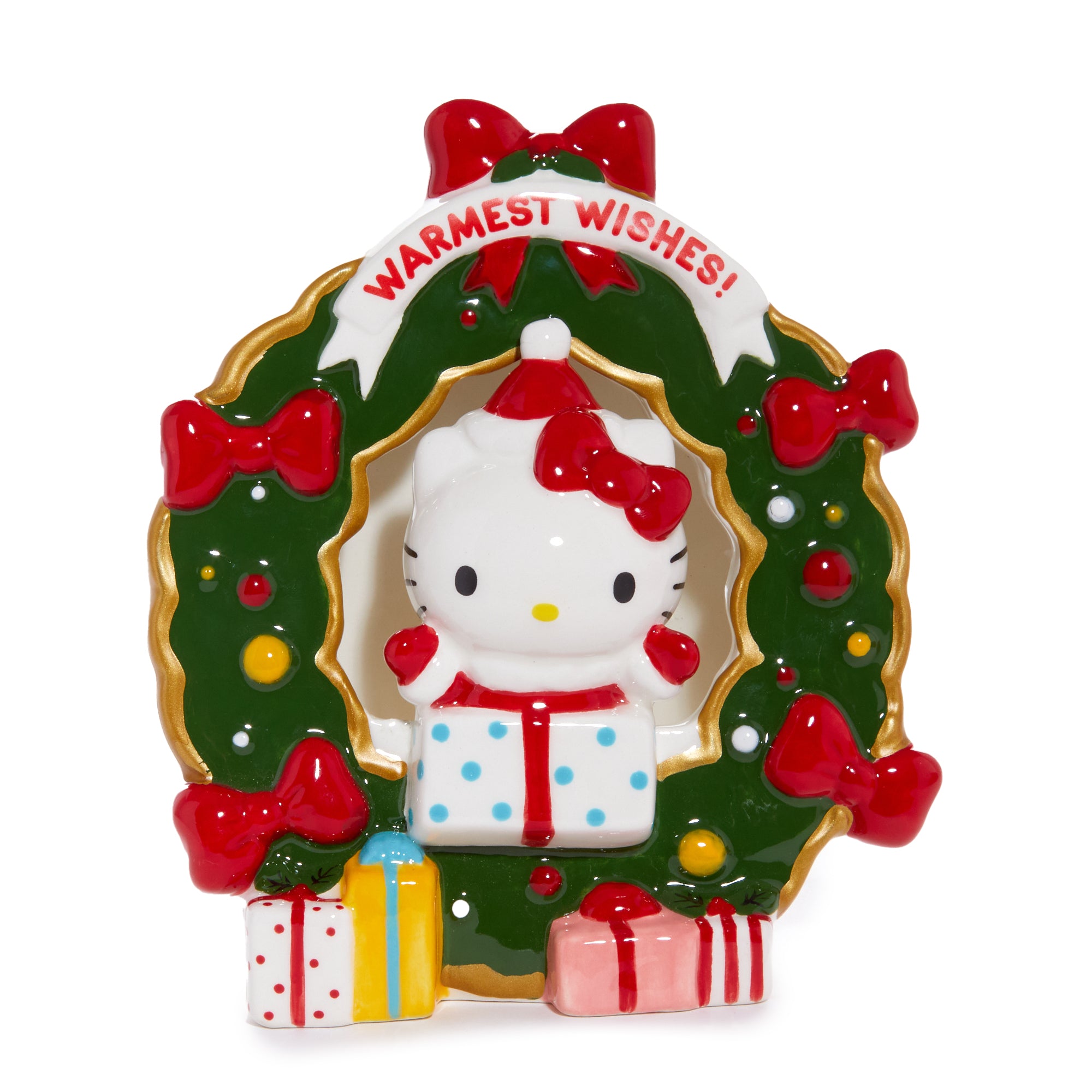 Hello Kitty Holiday Wreath Ceramic Tealight Holder Lowest Pice Cheap Pice