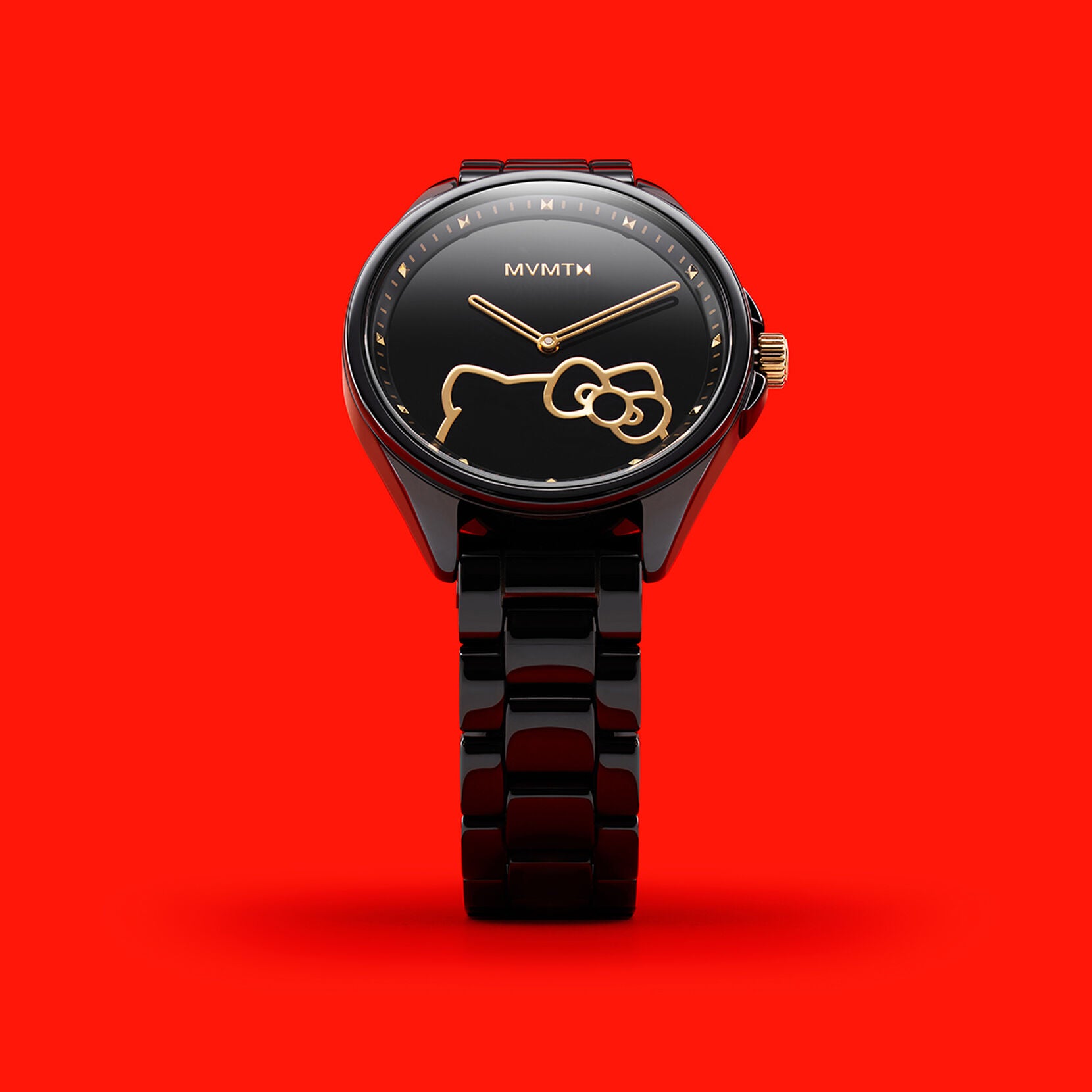 Hello Kitty x MVMT Coronada Watch (Gloss Black) Outlet Pices