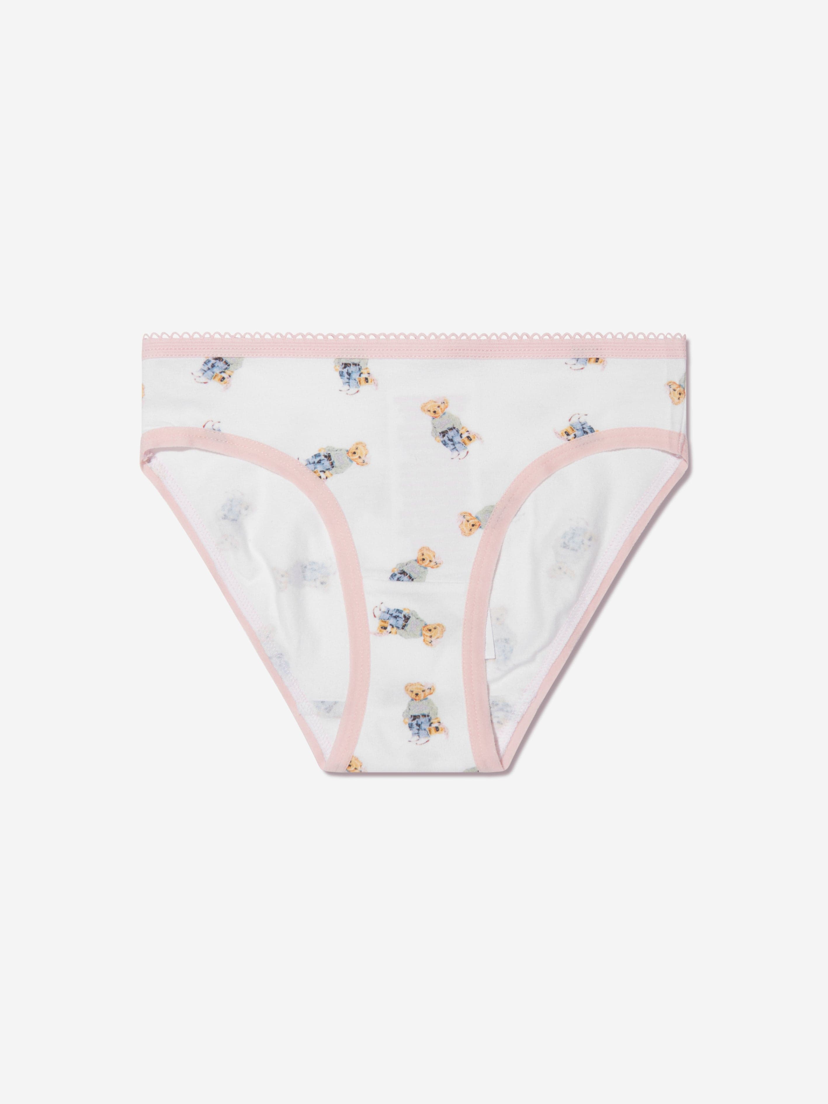 Ralph Lauren Girls 5 Pack Bikini Brief Set in Multicolour Discount High Quality