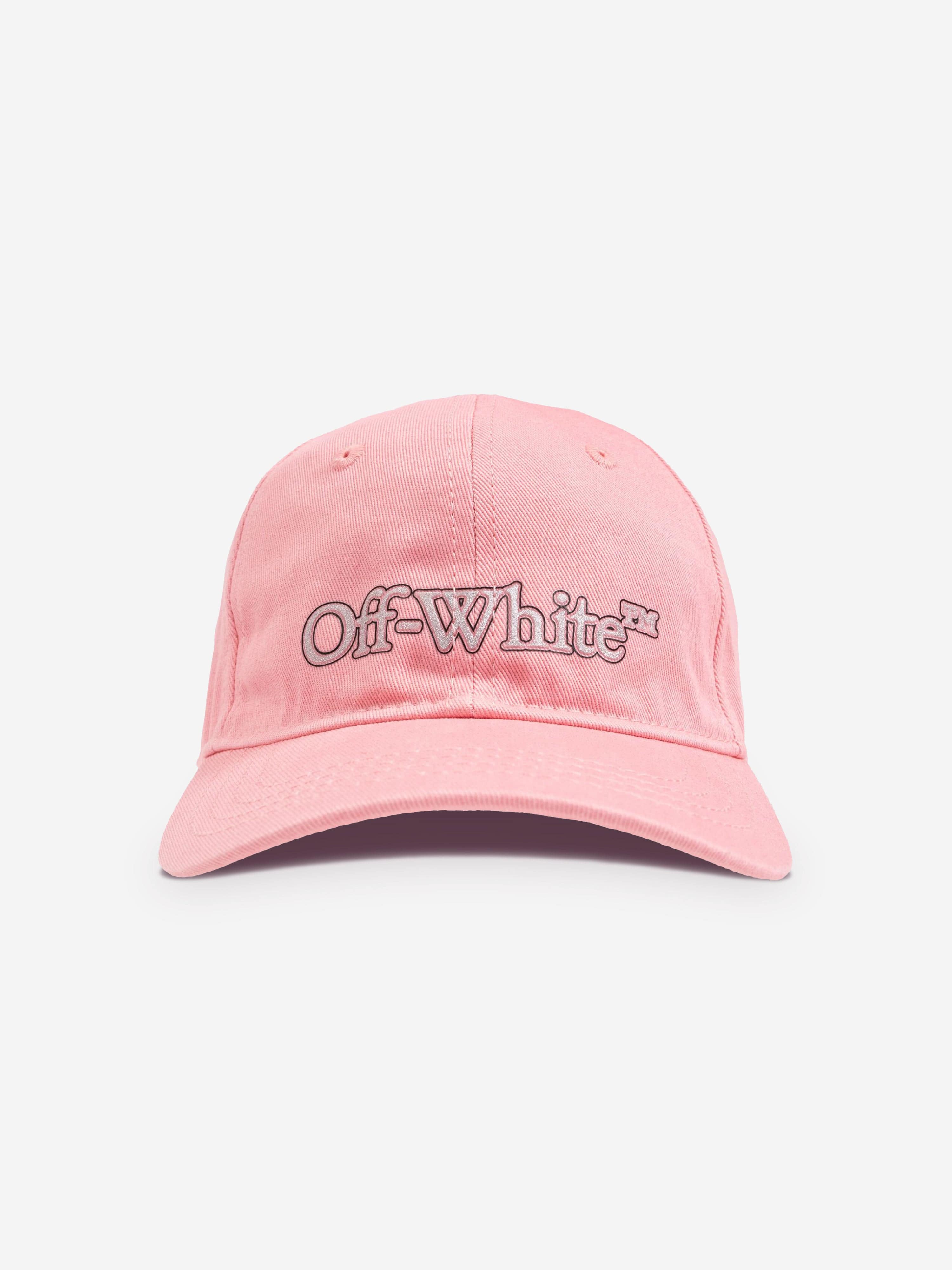 Off-White Girls Big Bookish Baseball Cap in Pink Cheap The Cheapest