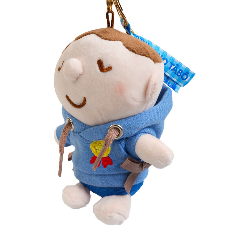 Minna No Tabo Plush Mascot Keychain (Cozy Hoodie Series) From China For Sale