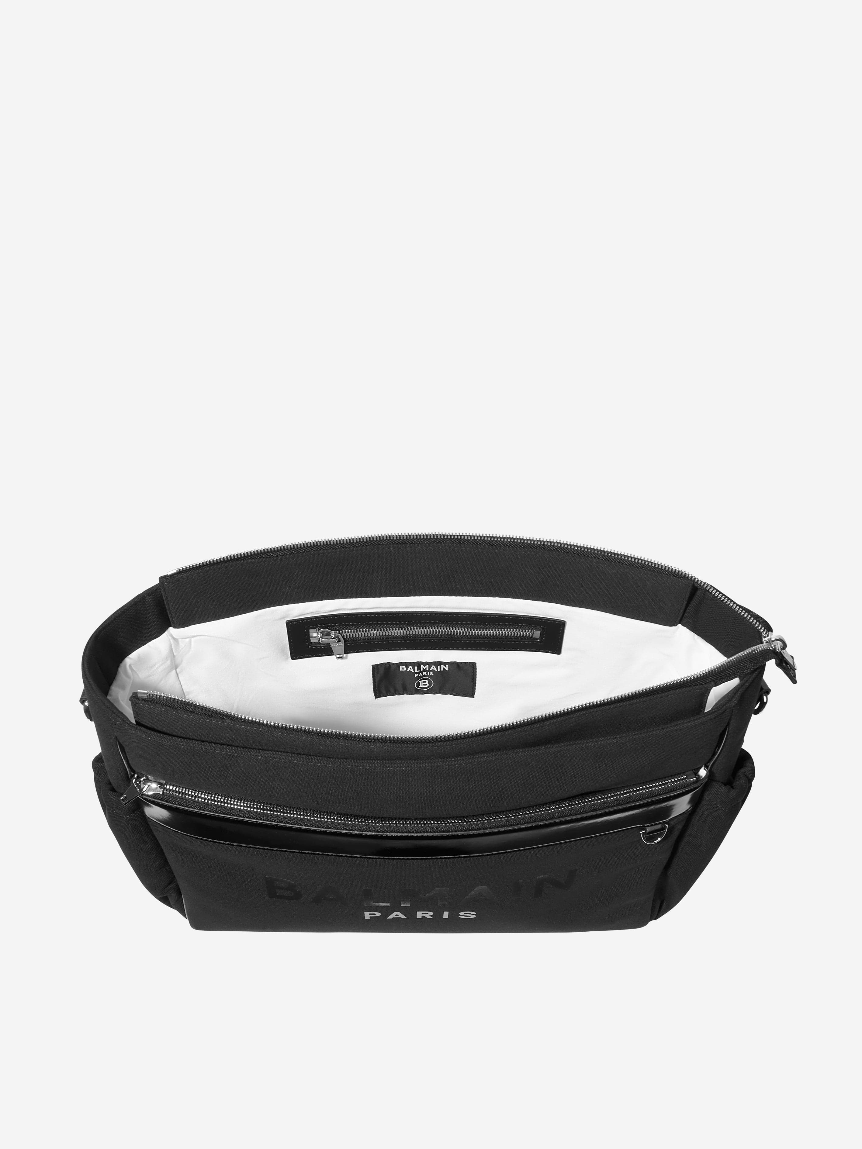 Balmain Baby Paris Logo Changing Bag in Black (45cm) Ebay Cheap Pice