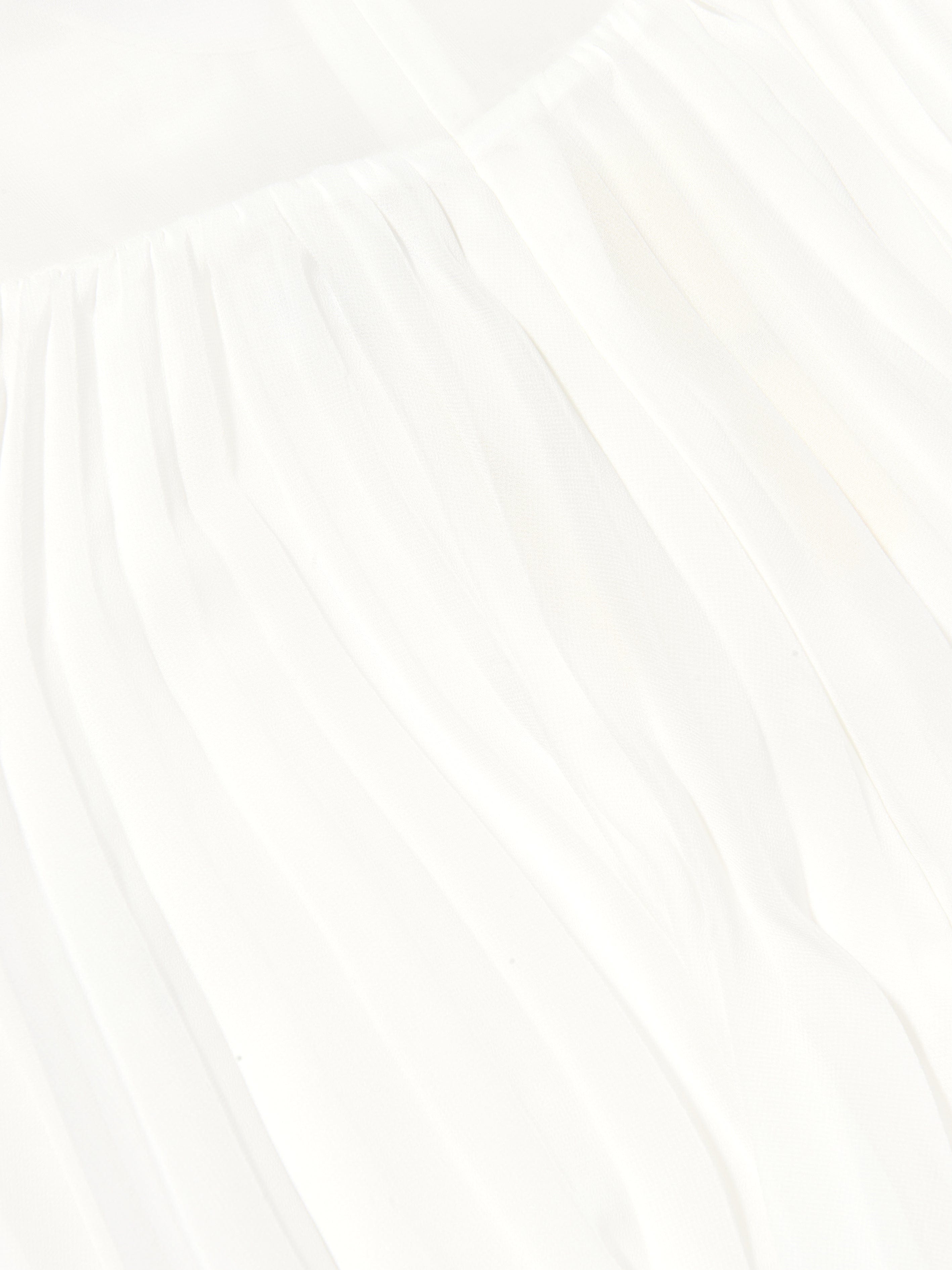 Self Portrait Girls Chiffon Top in White Release Dates