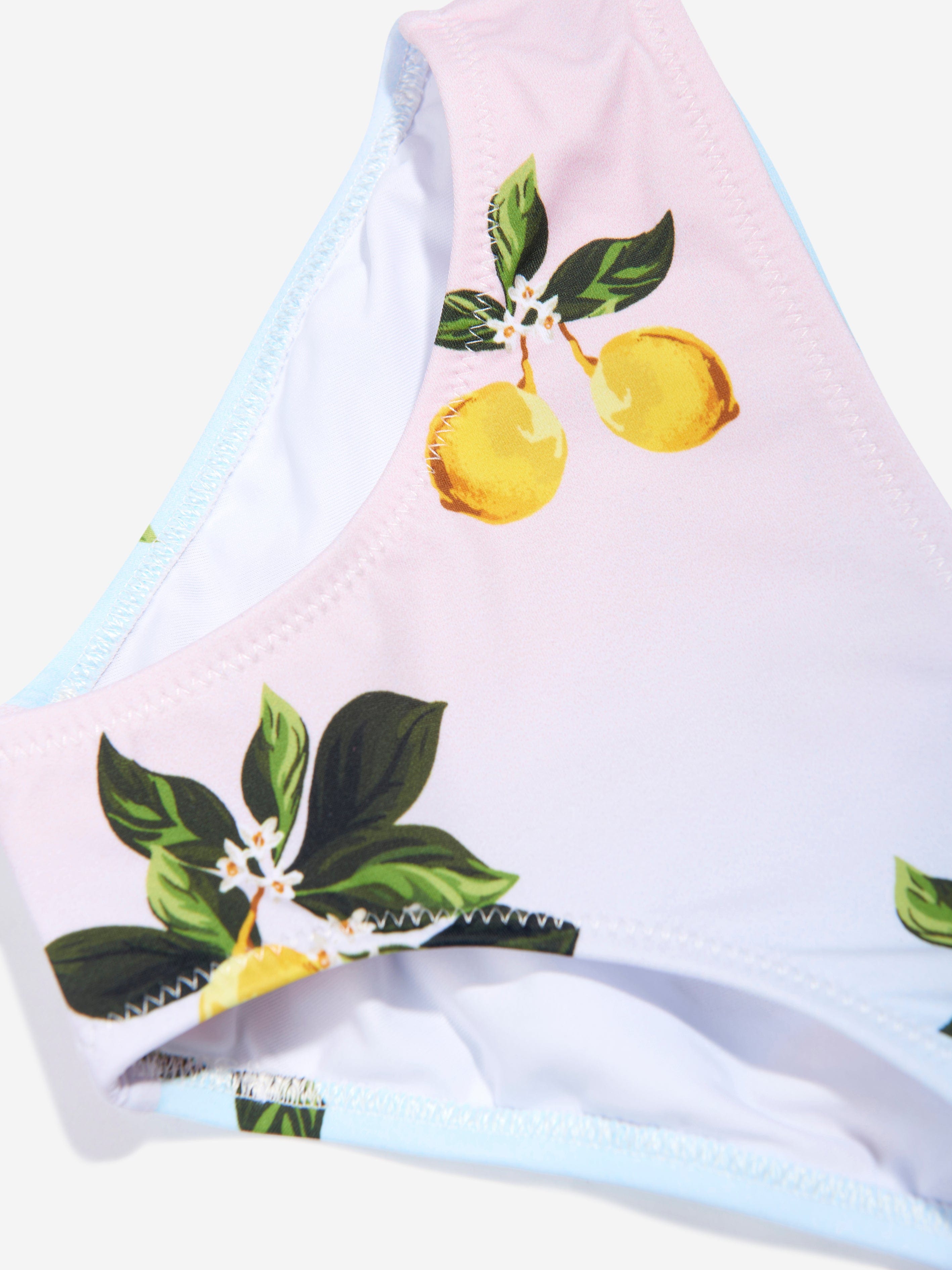Nessi Byrd Girls Ira Lemon Print Bikini in Multicolour Manchester Great Sale Cheap Online