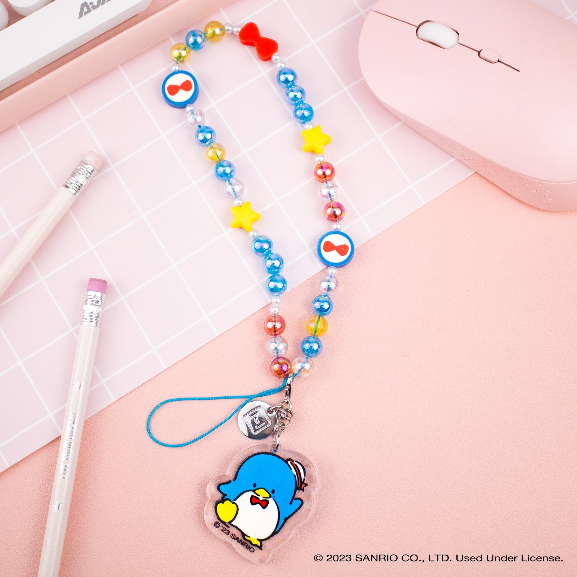 Tuxedosam Beaded Charm Mobile Phone Wrist Strap Quality Free Shipping Outlet