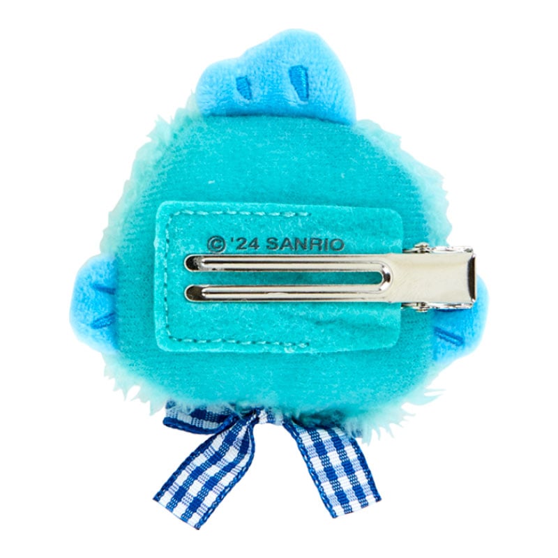 Hangyodon Plush Hair Clip (Gingham Bow) Clearance Best