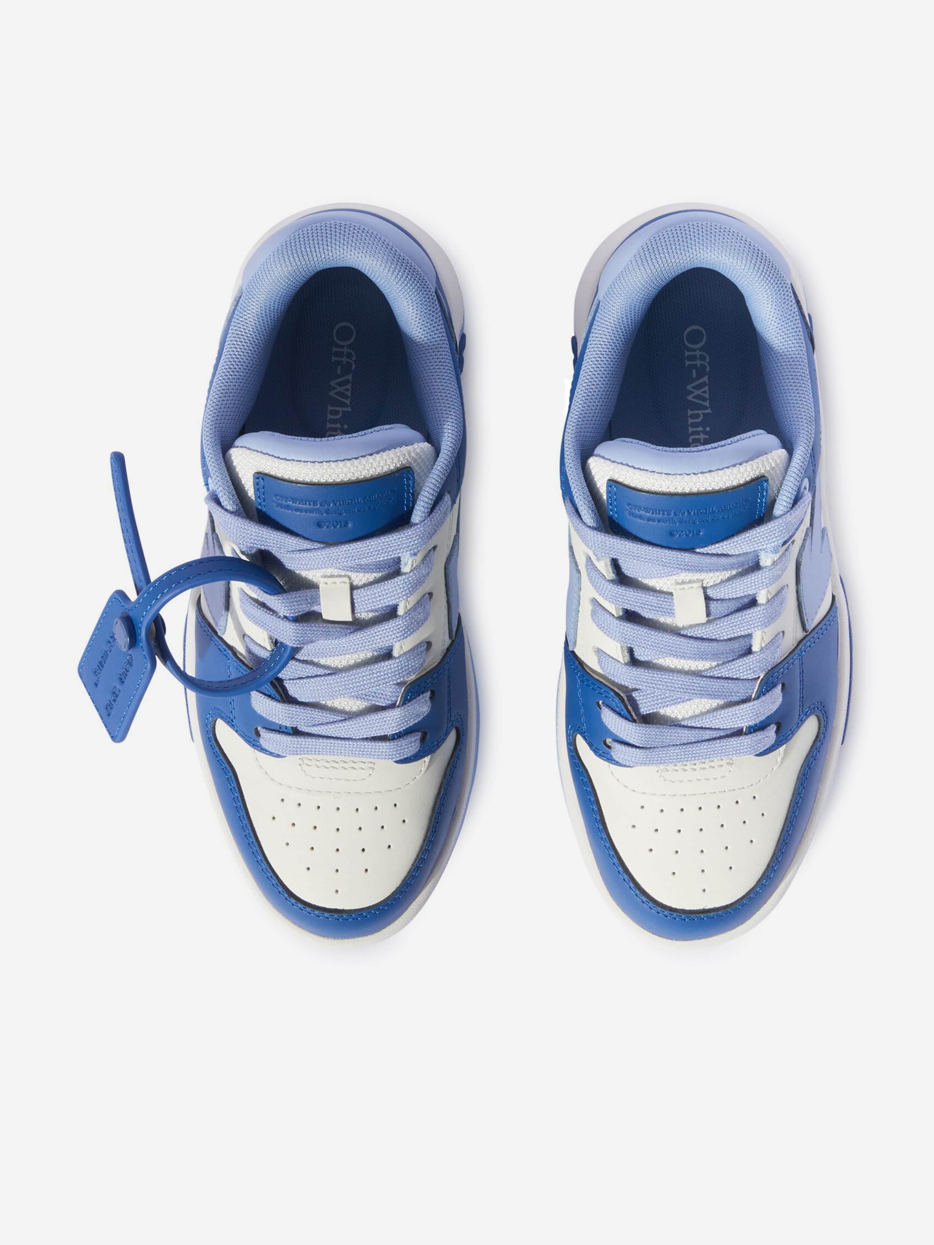 Off-White Kids Out Of Office Trainers in Blue Reliable