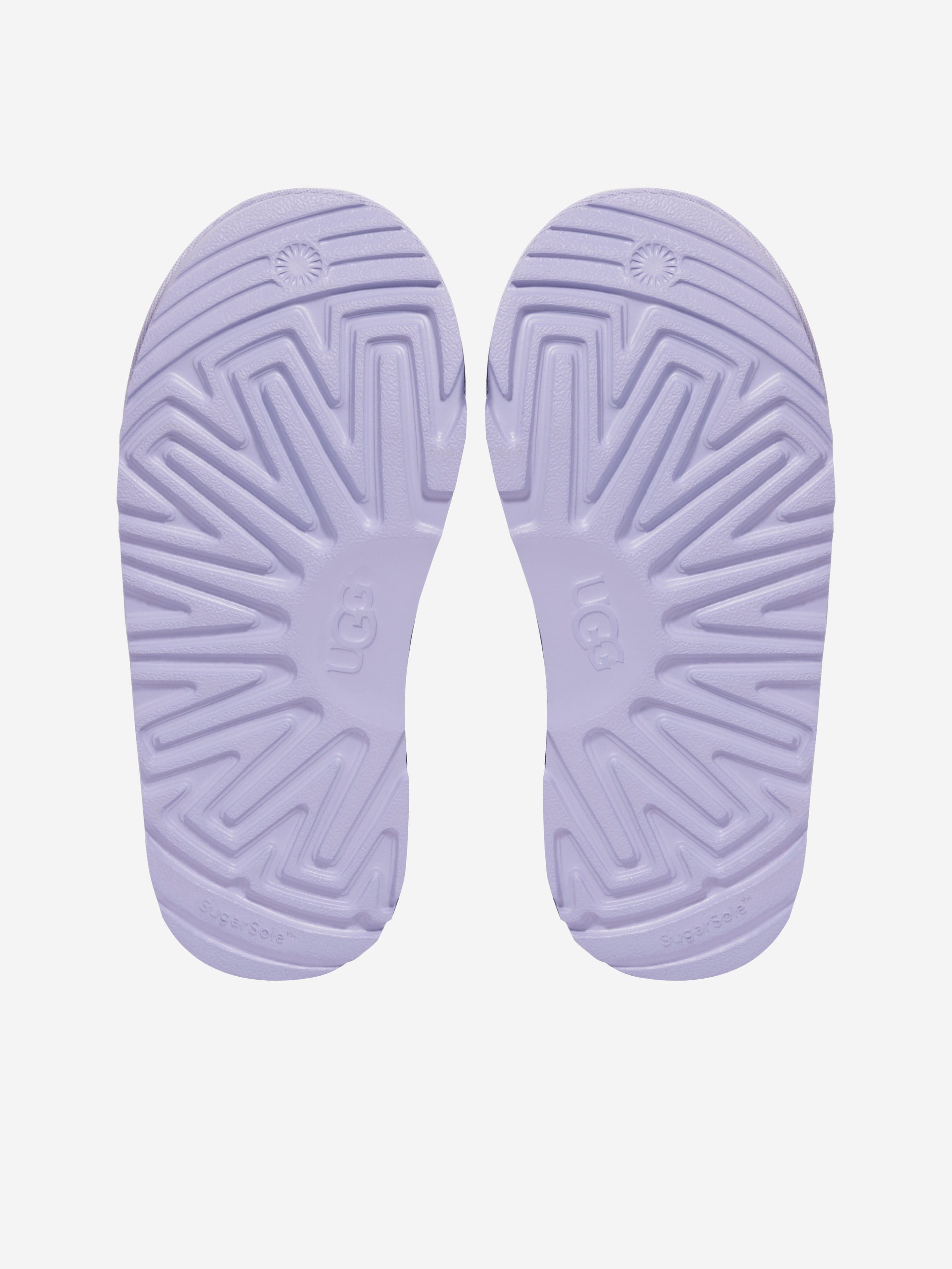 UGG Girls Bailey Bow II Boots in Purple Free Shipping High Quality