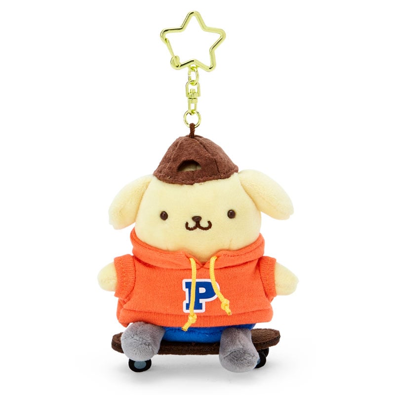 Pompompurin Plush Mascot Keychain (Sk8r Squad Series) Clearance Great Deals
