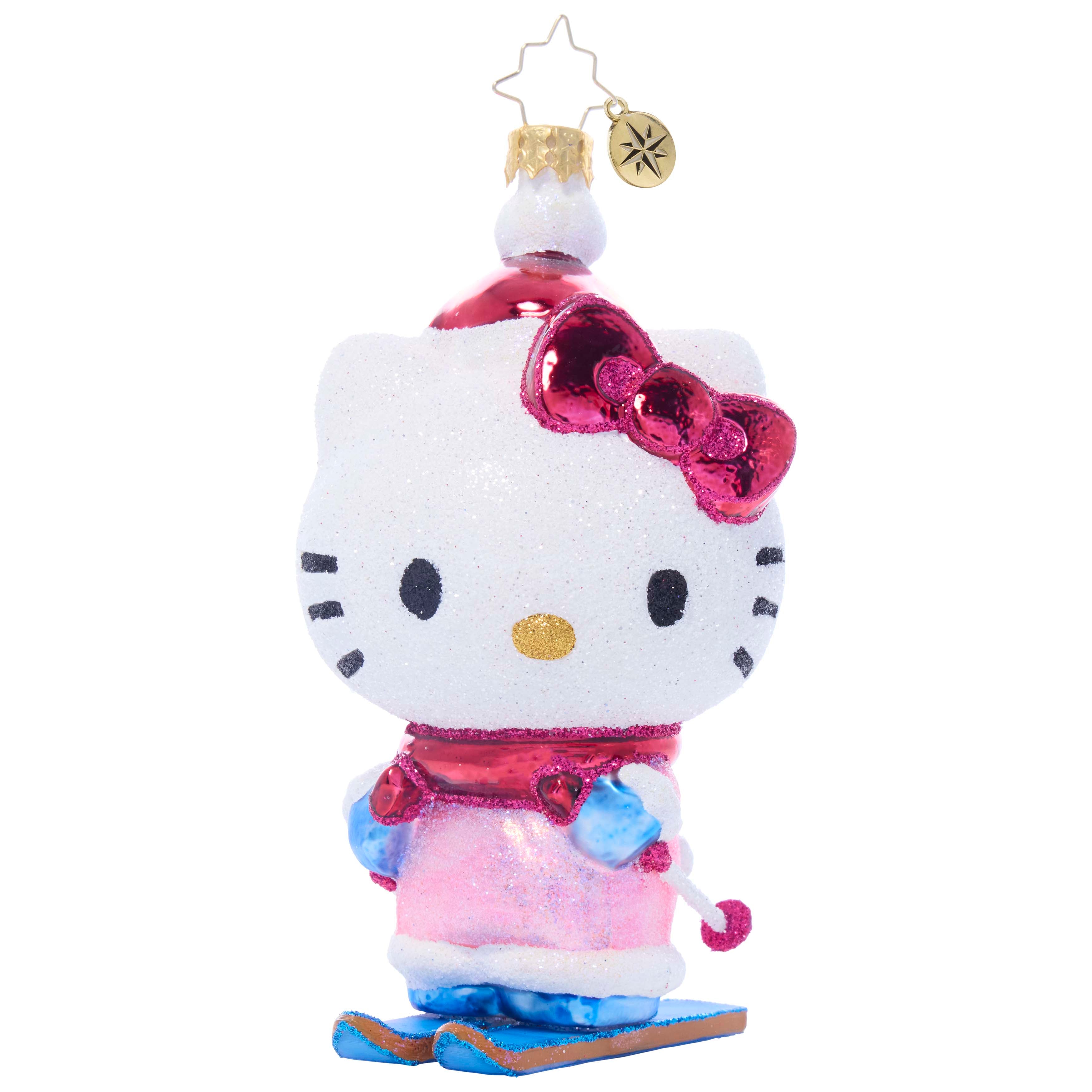 Hello Kitty x Christopher Radko Handmade Glass Ornament (Aspen Adventure) 100% Original Sale Online