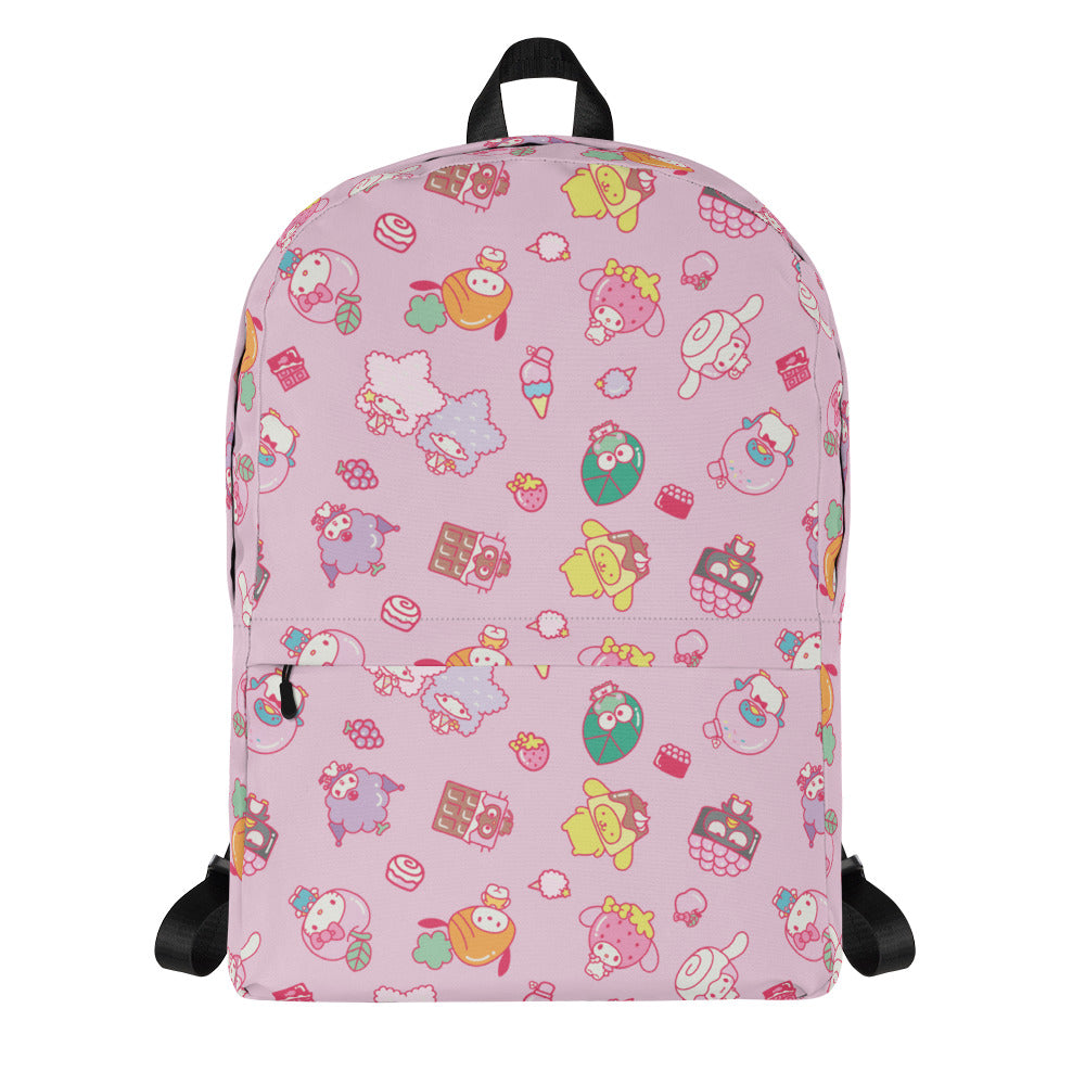 Hello Kitty and Friends Eats & Treats All-over Print Backpack Sale Wholesale Pice