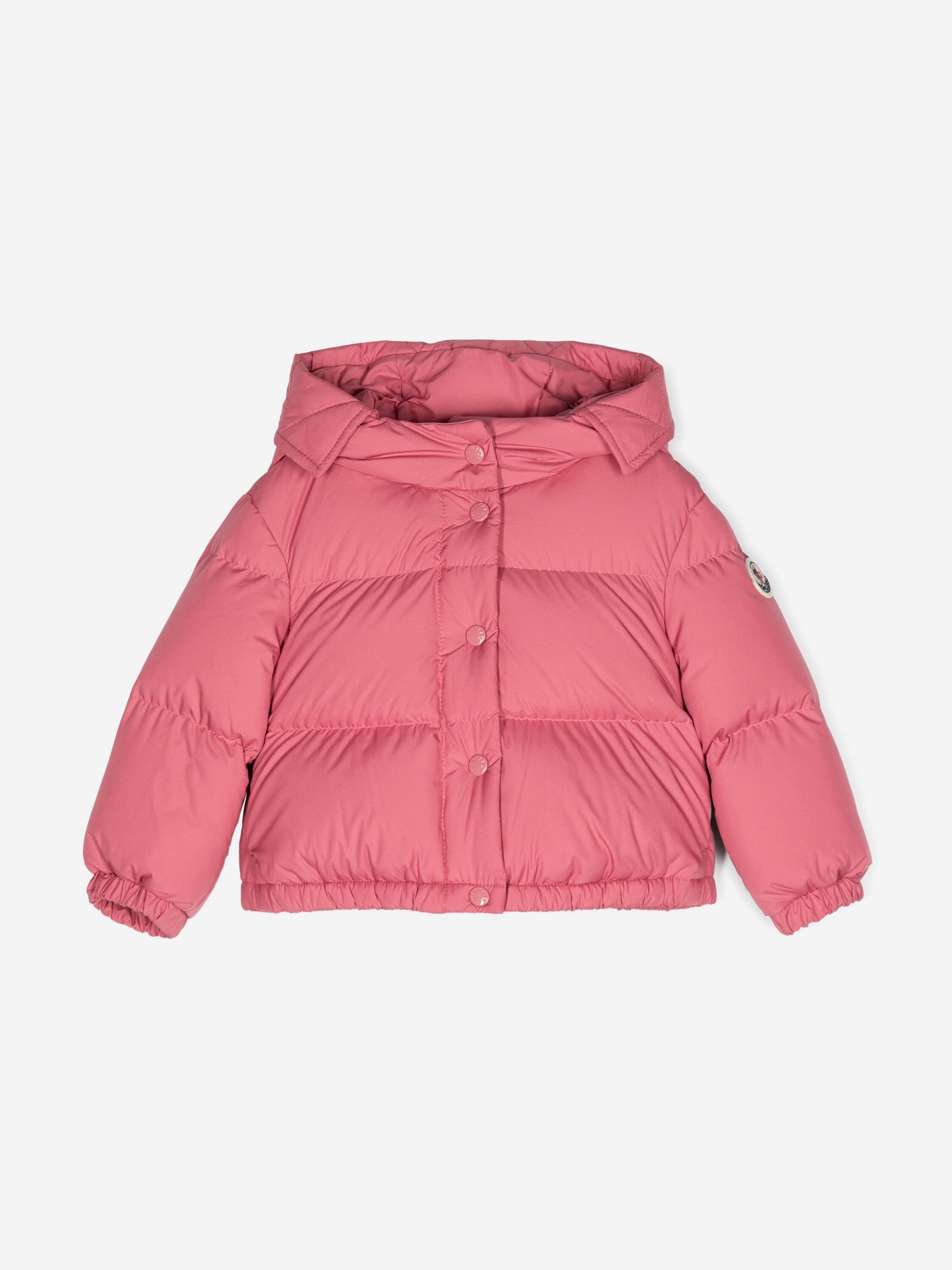Moncler Enfant Baby Girls Down Padded Laurie Jacket in Pink Sale Deals