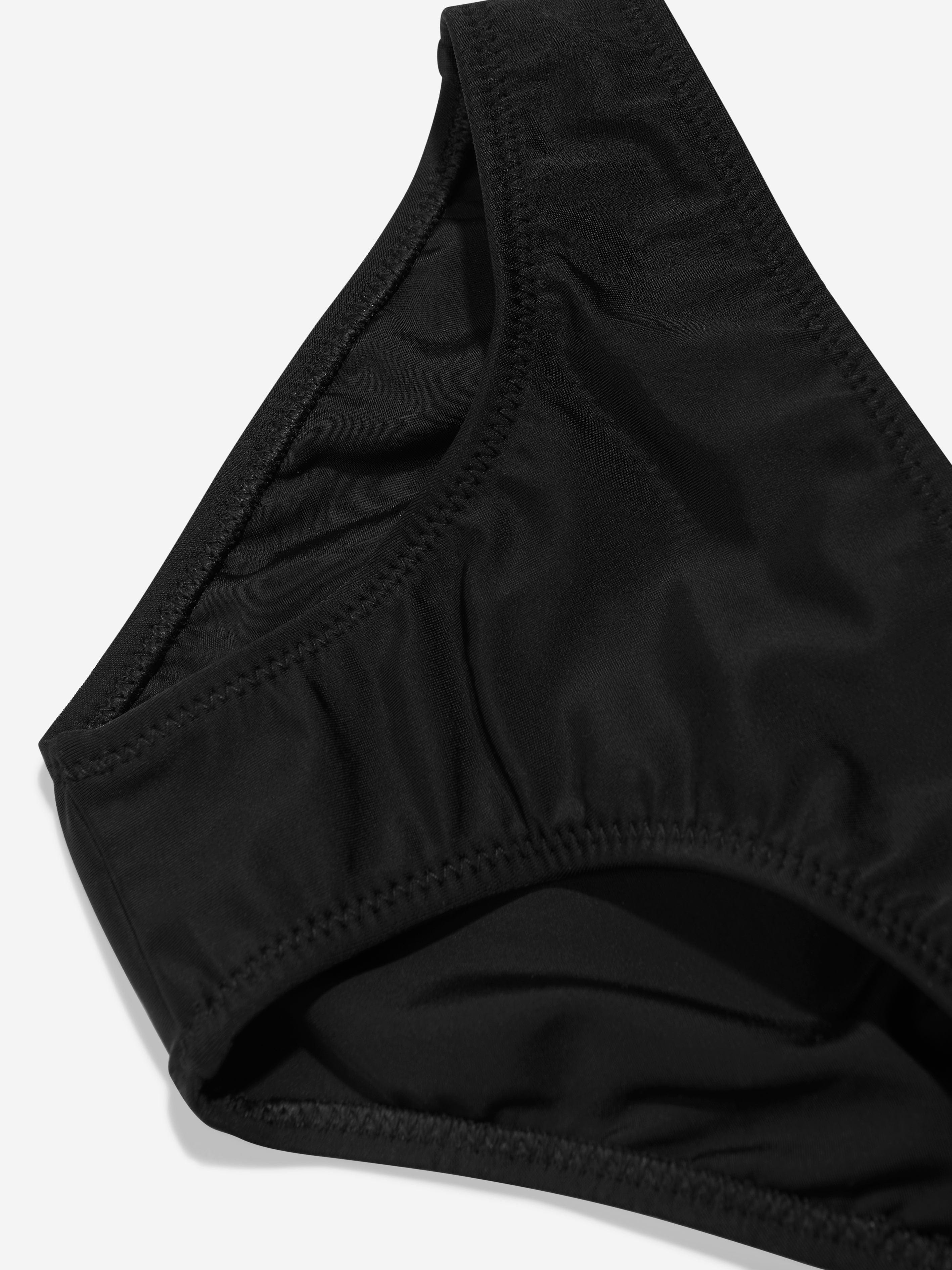 Nessi Byrd Girls Oppa Ruffle Bikini in Black Buy Cheap Limited Edition