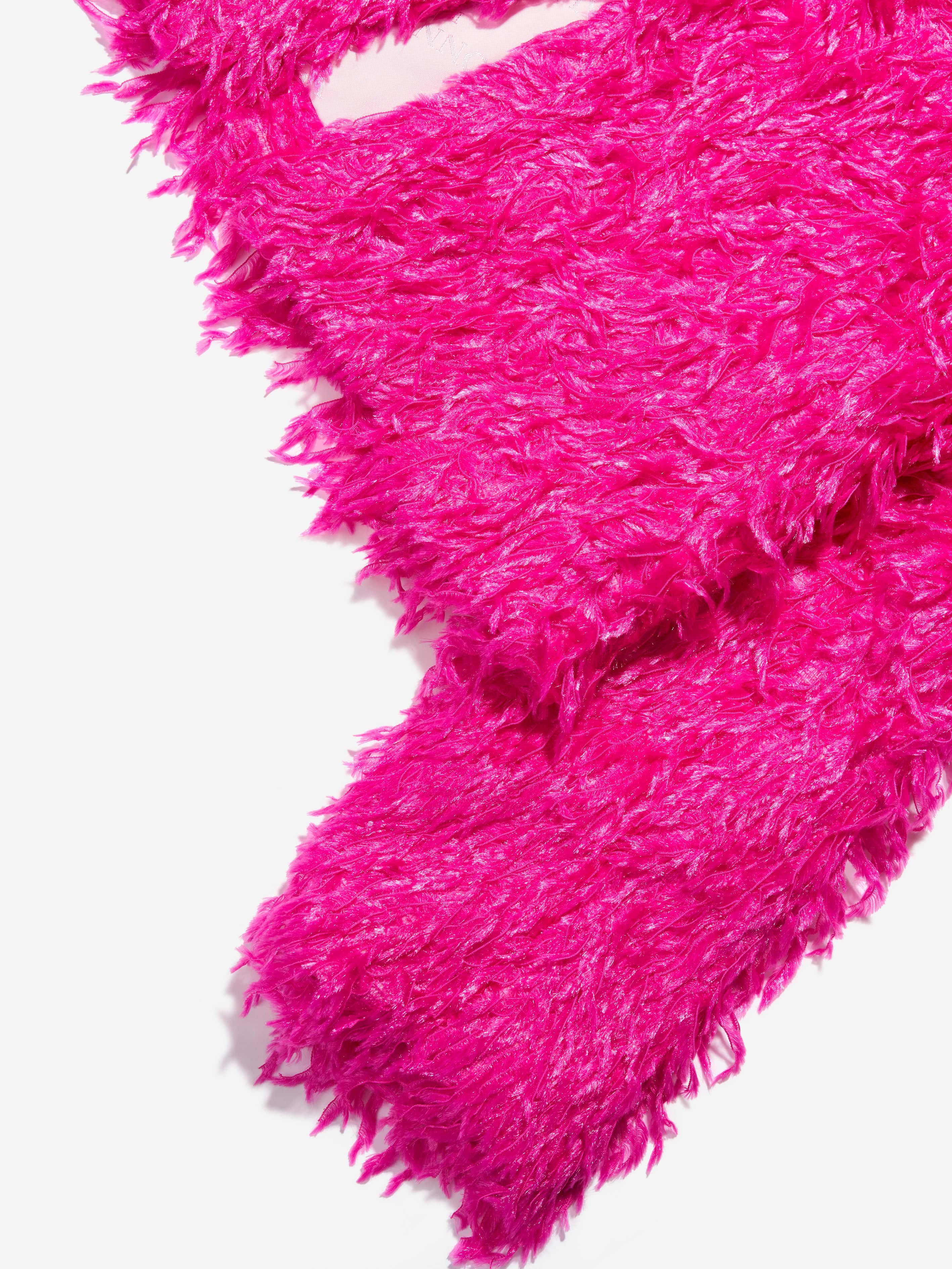 Monnalisa Girls Feathered Jacket in Pink Best Sale Cheap Online