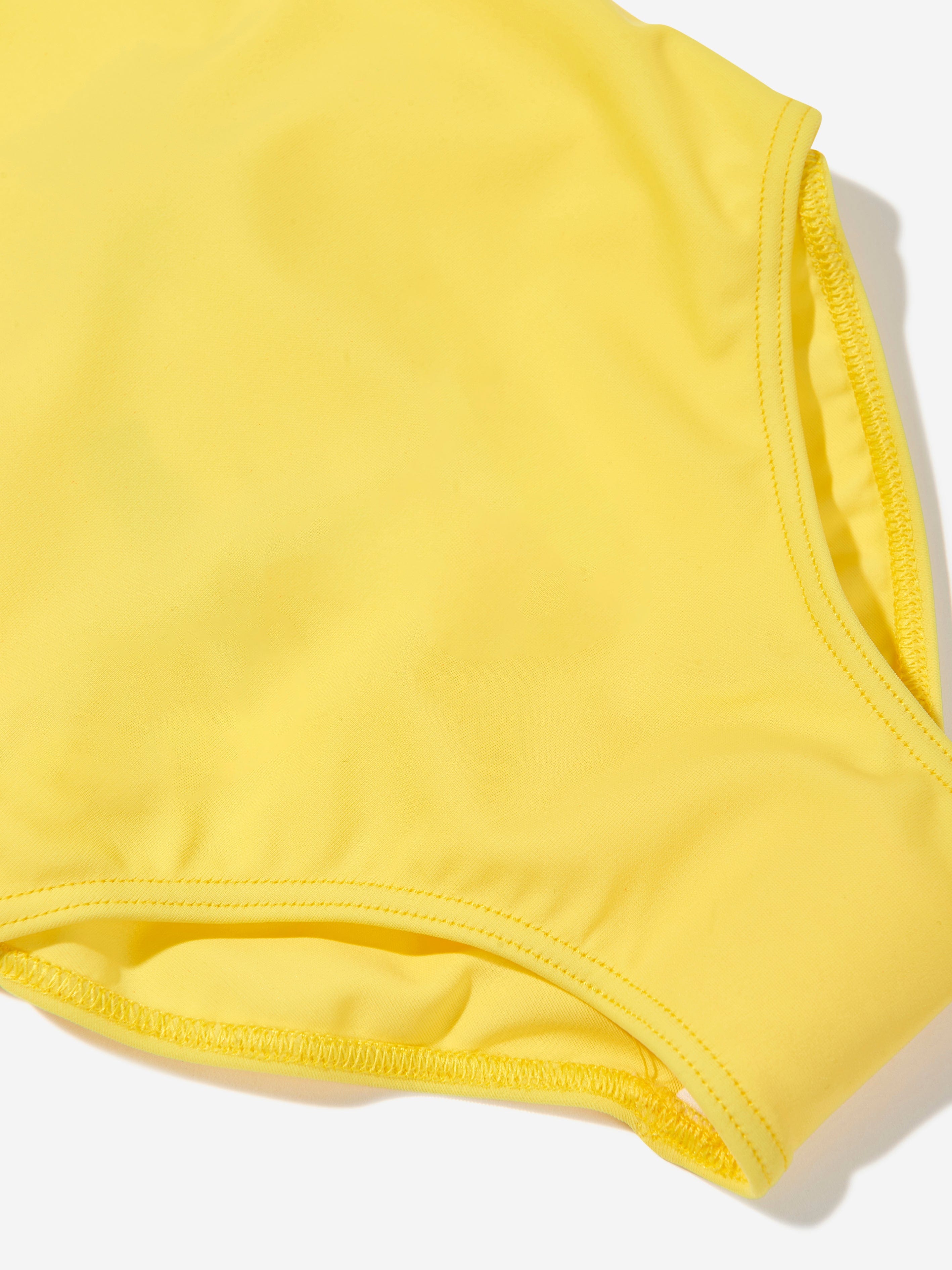 Selini Action Girls Boho Swimsuit in Yellow Outlet View
