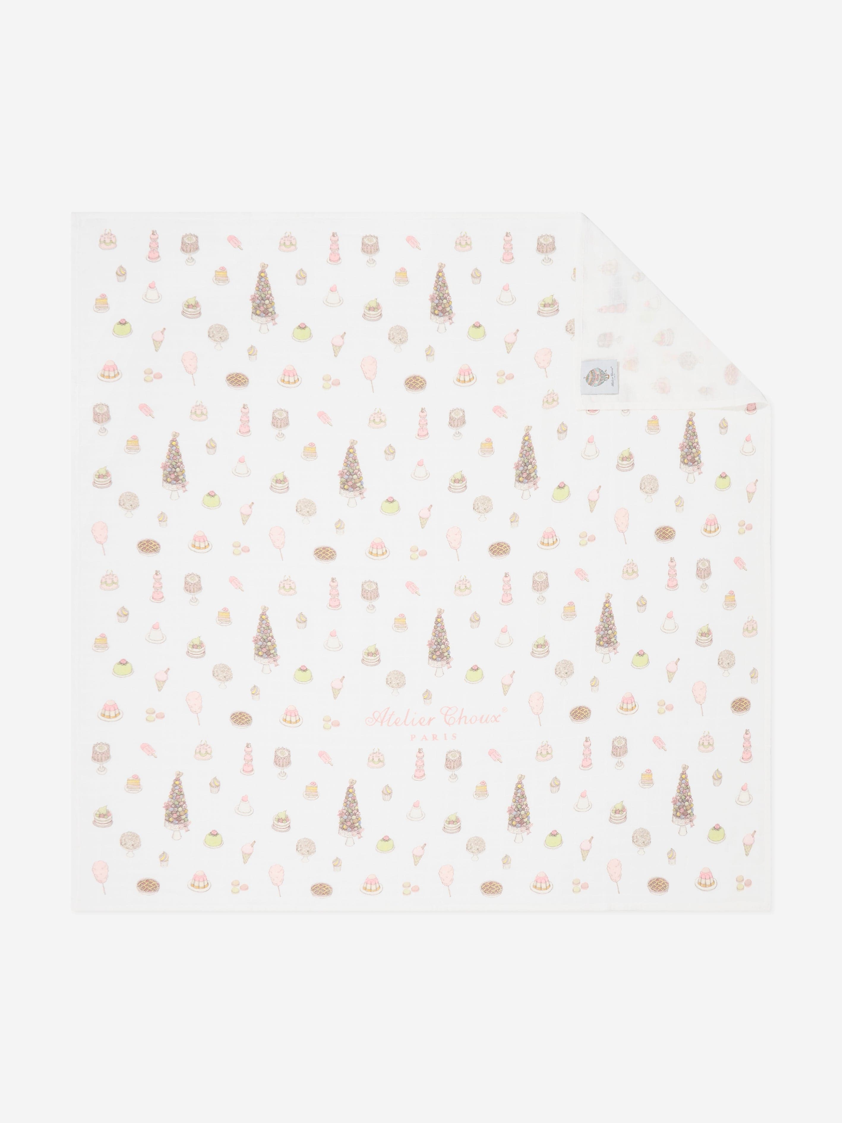 Atelier Choux Baby Girls Sweetie Pie Swaddle in Pink Cheap From China