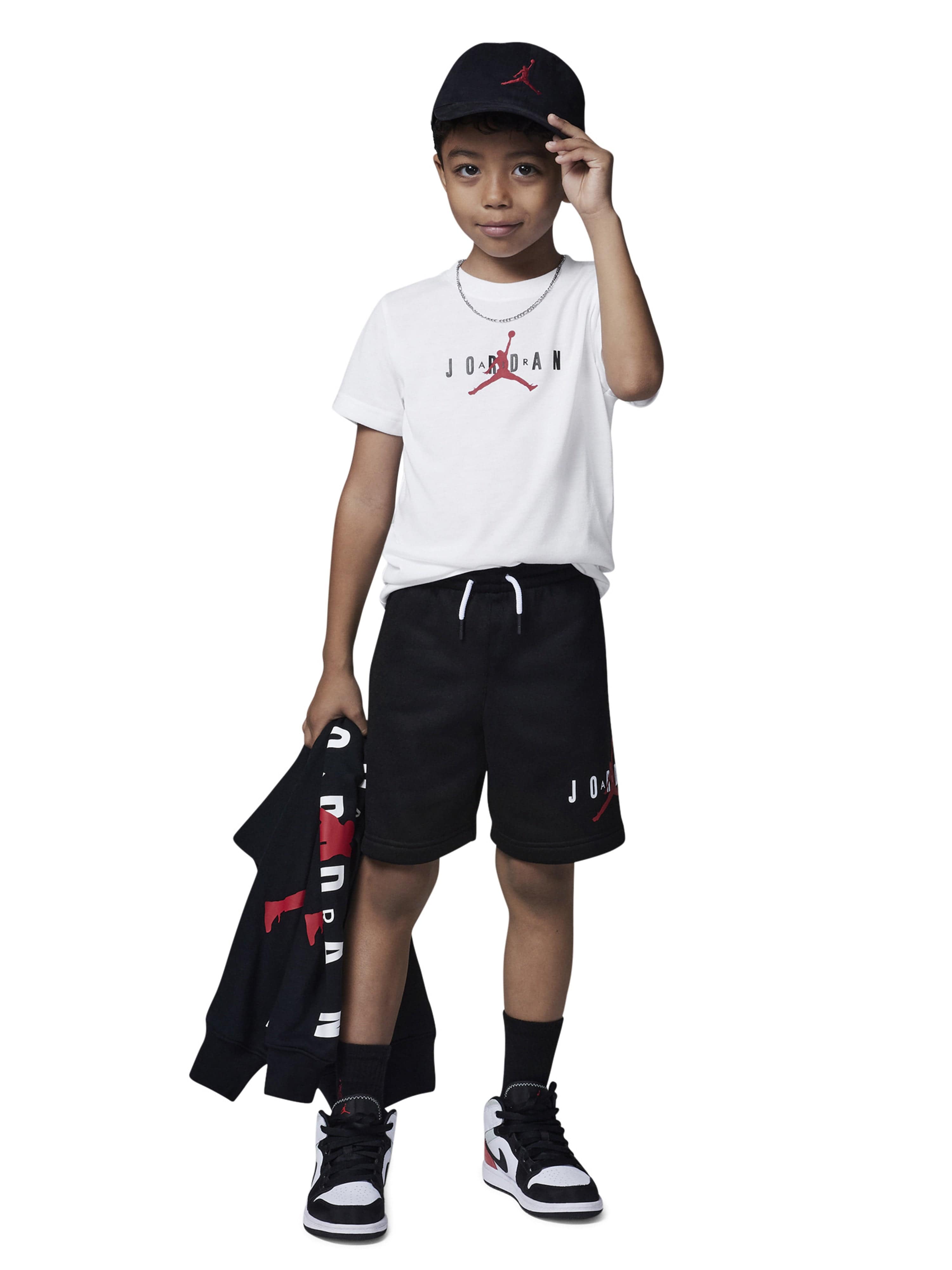 Jordan Kids Jumpman Sustainable Graphic T-Shirt in White Outlet Deals