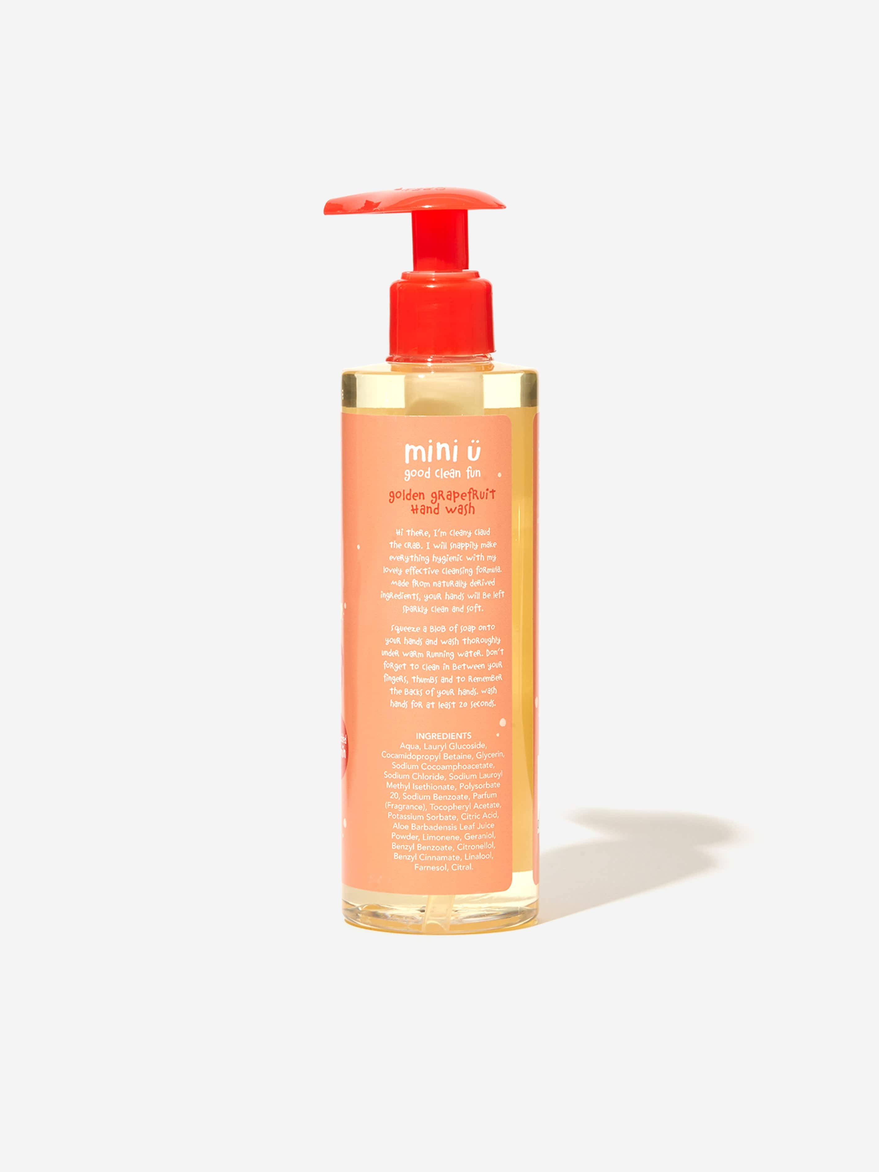Mini U Kids Golden Grapefruit Hand Wash in Orange Clearance Footlocker Finishline
