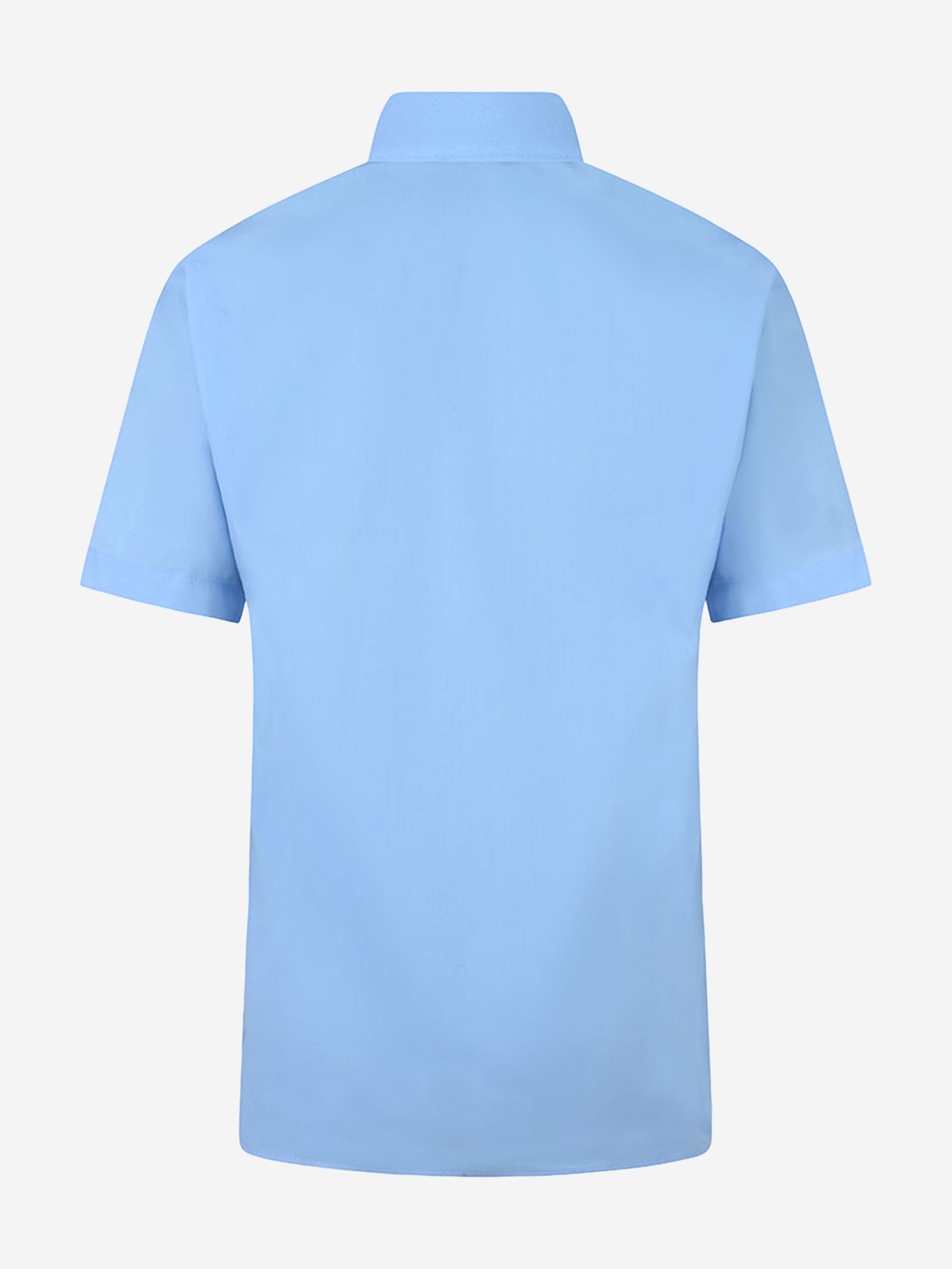 Zeco Girls School Short Sleeve Blouse Twin Pack in Blue Cheap Sale Footaction