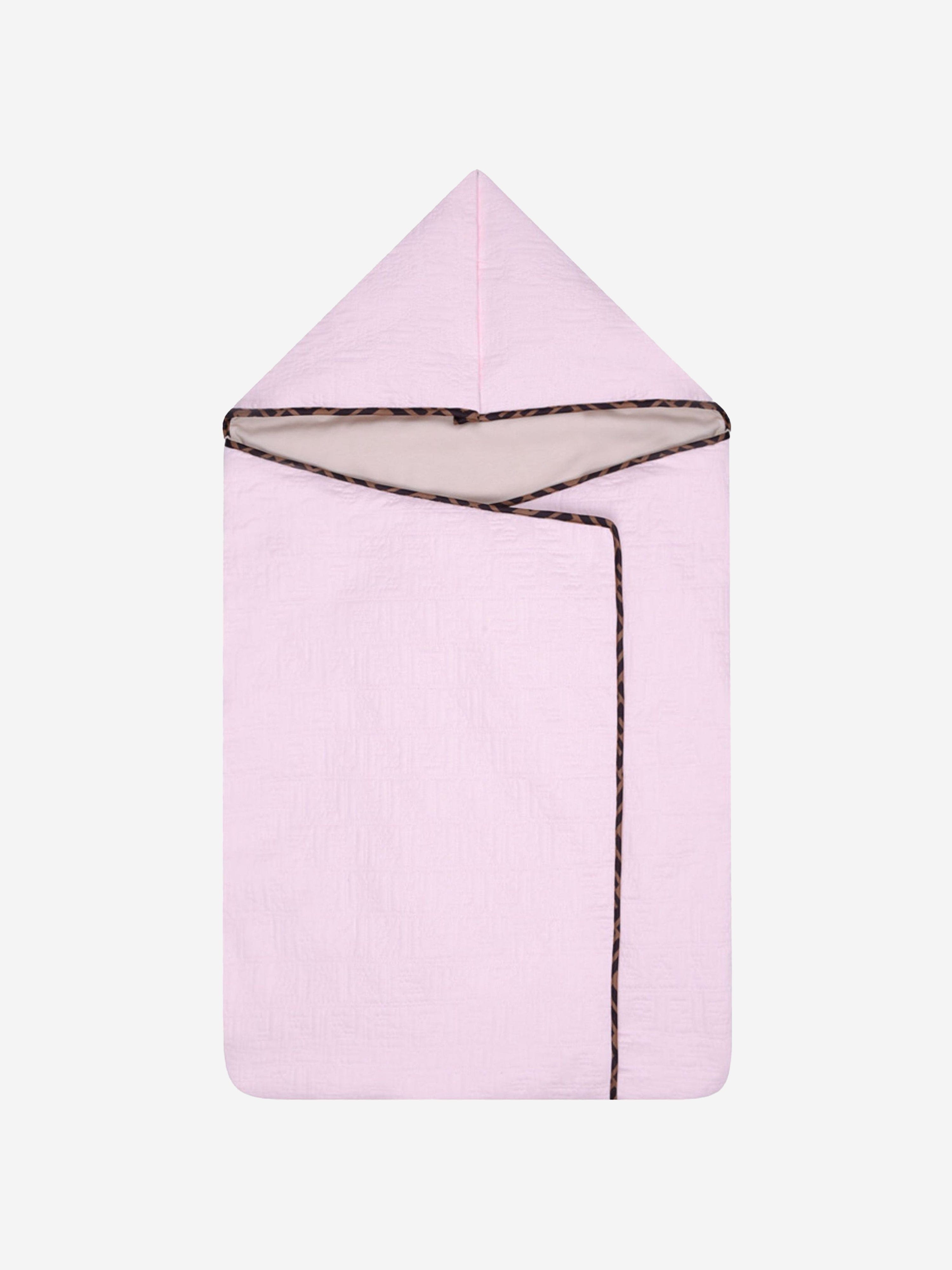 Fendi Baby Girls Sleeping Bag in Pink (77cm) Pick A Best Sale Online