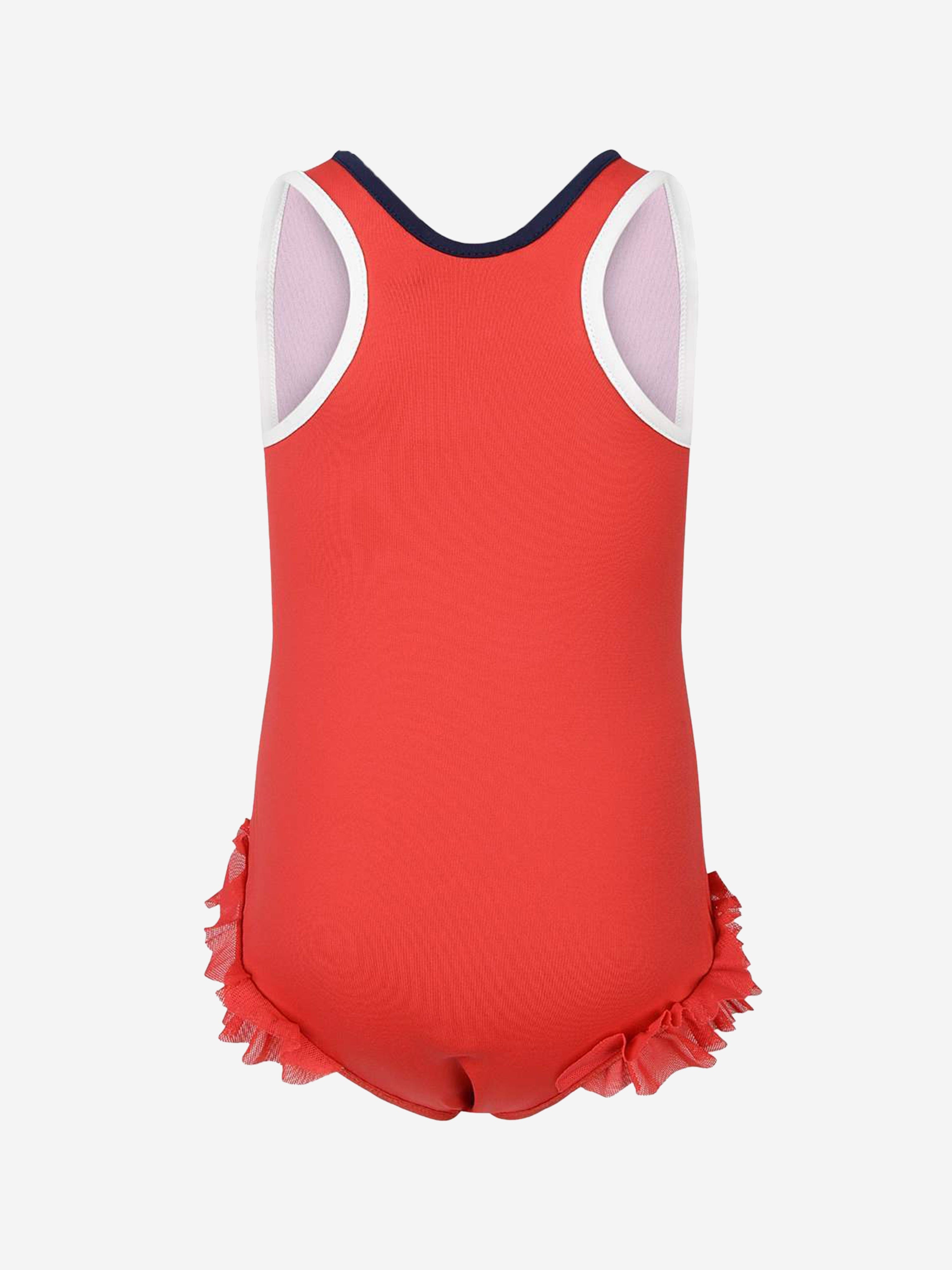 Moncler Enfant Girls Logo Swimsuit Big Discount For Sale