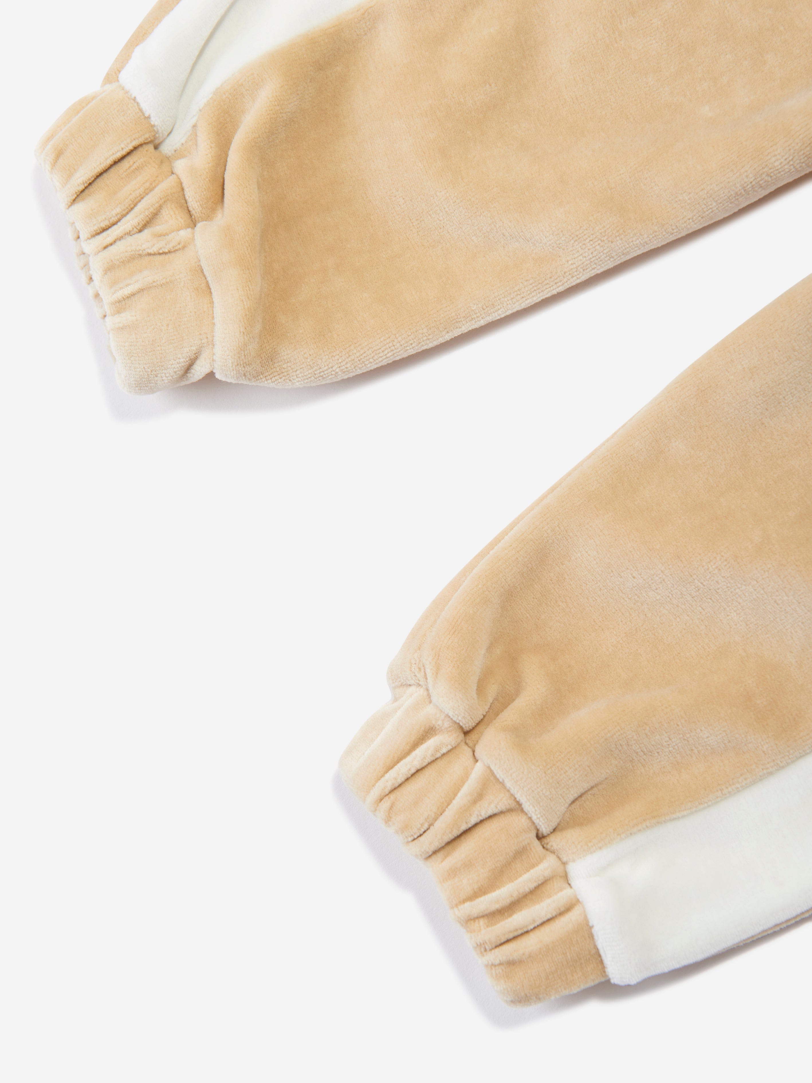 Fendi Baby Chenille Joggers in Beige Manchester For Sale