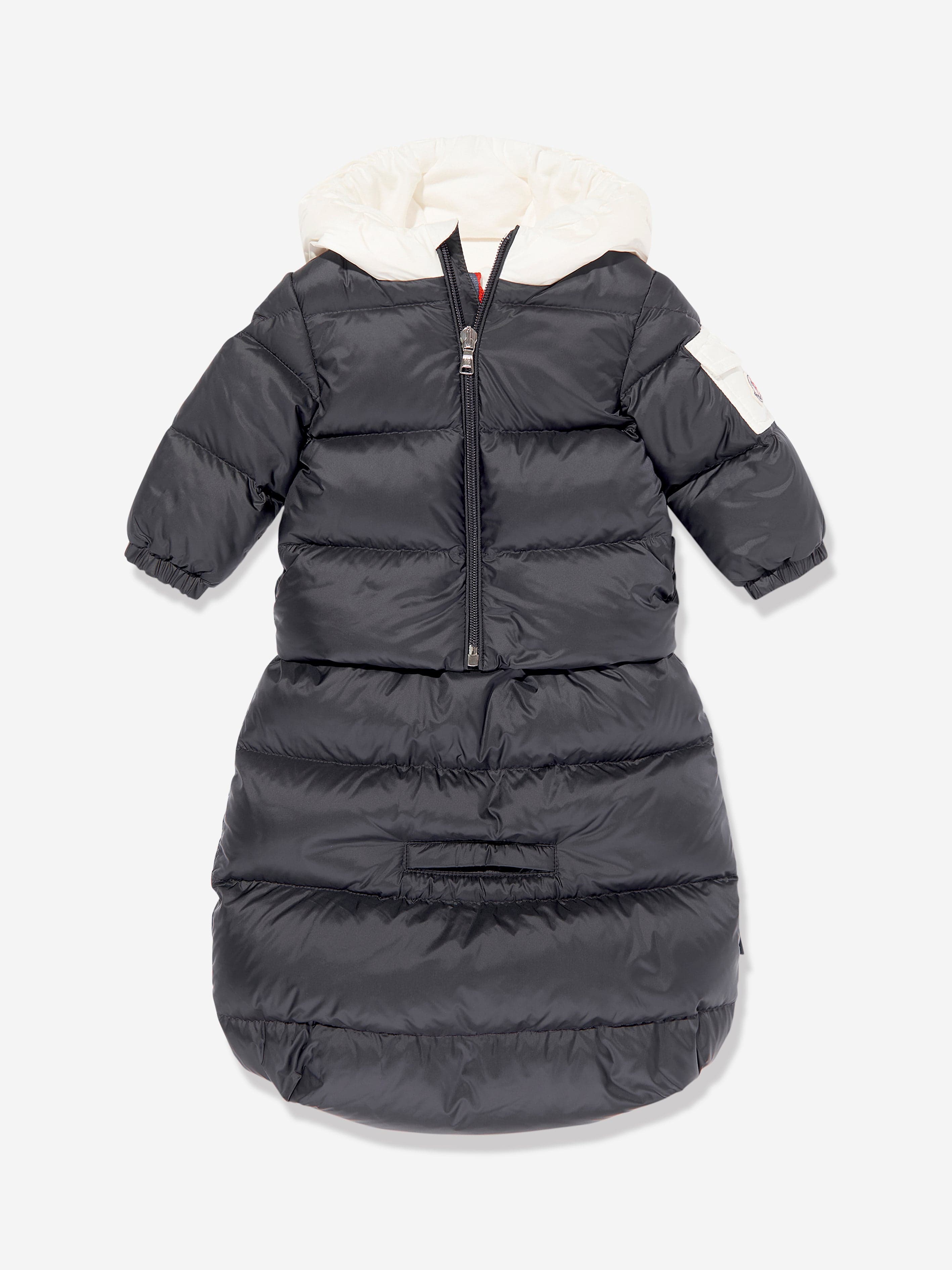 Moncler Enfant Baby Down Padded Ueno Nest in Navy Largest Supplier For Sale