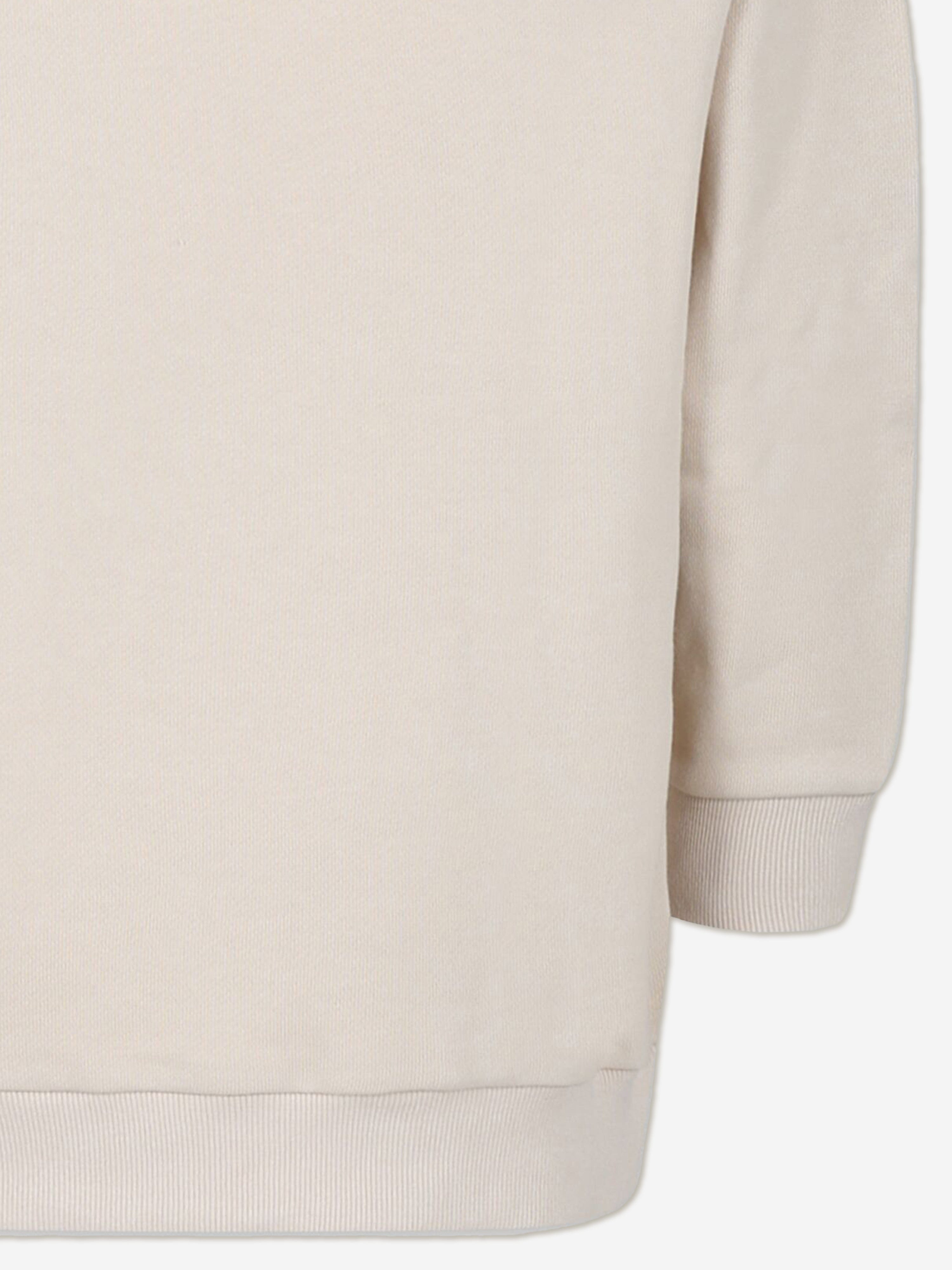 Fendi Kids Squirrel Hoodie in Beige Clearance Geniue Stockist