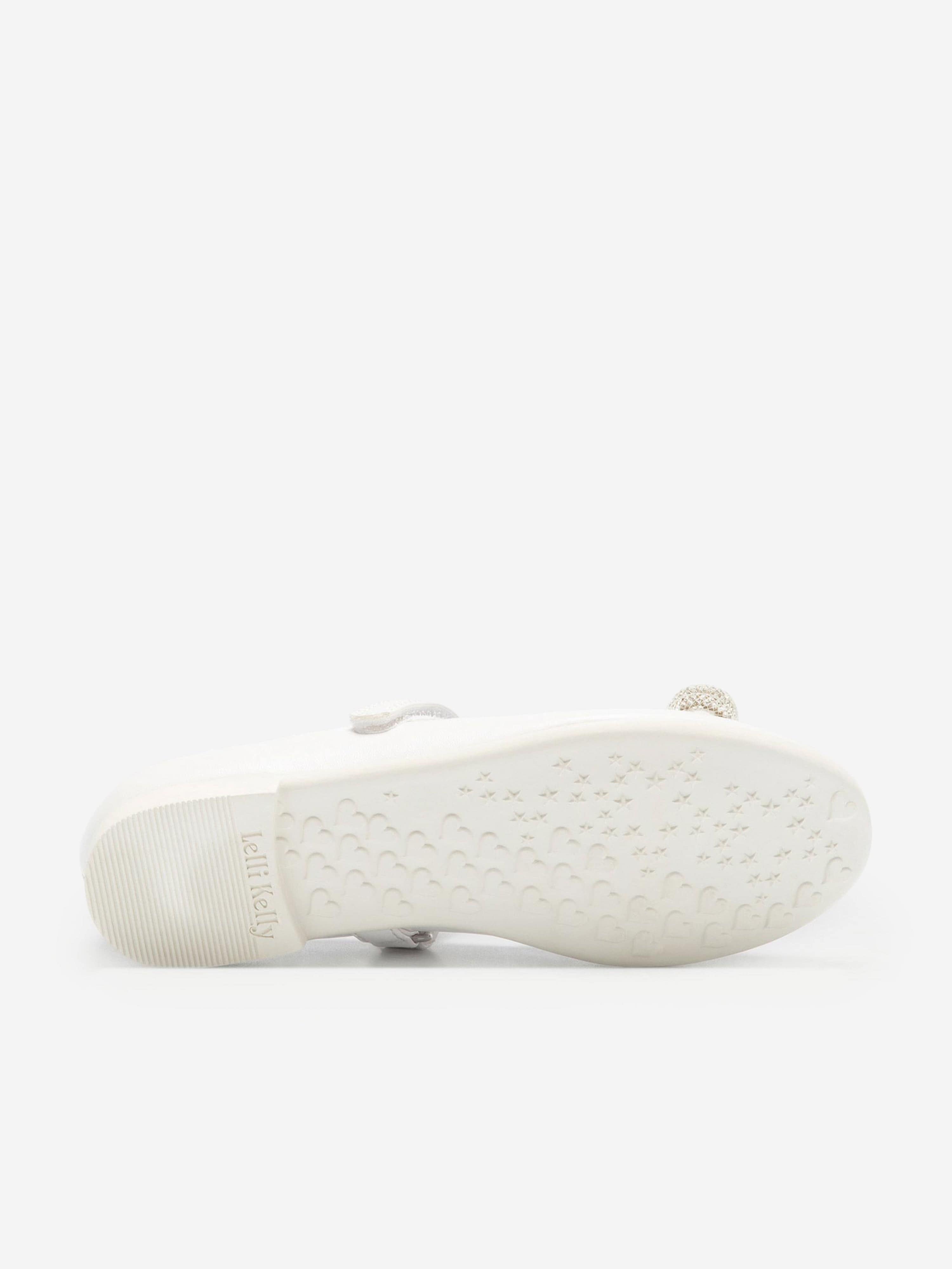 Lelli Kelly Girls Serena Ballerina Pumps in White For Cheap Cheap Online