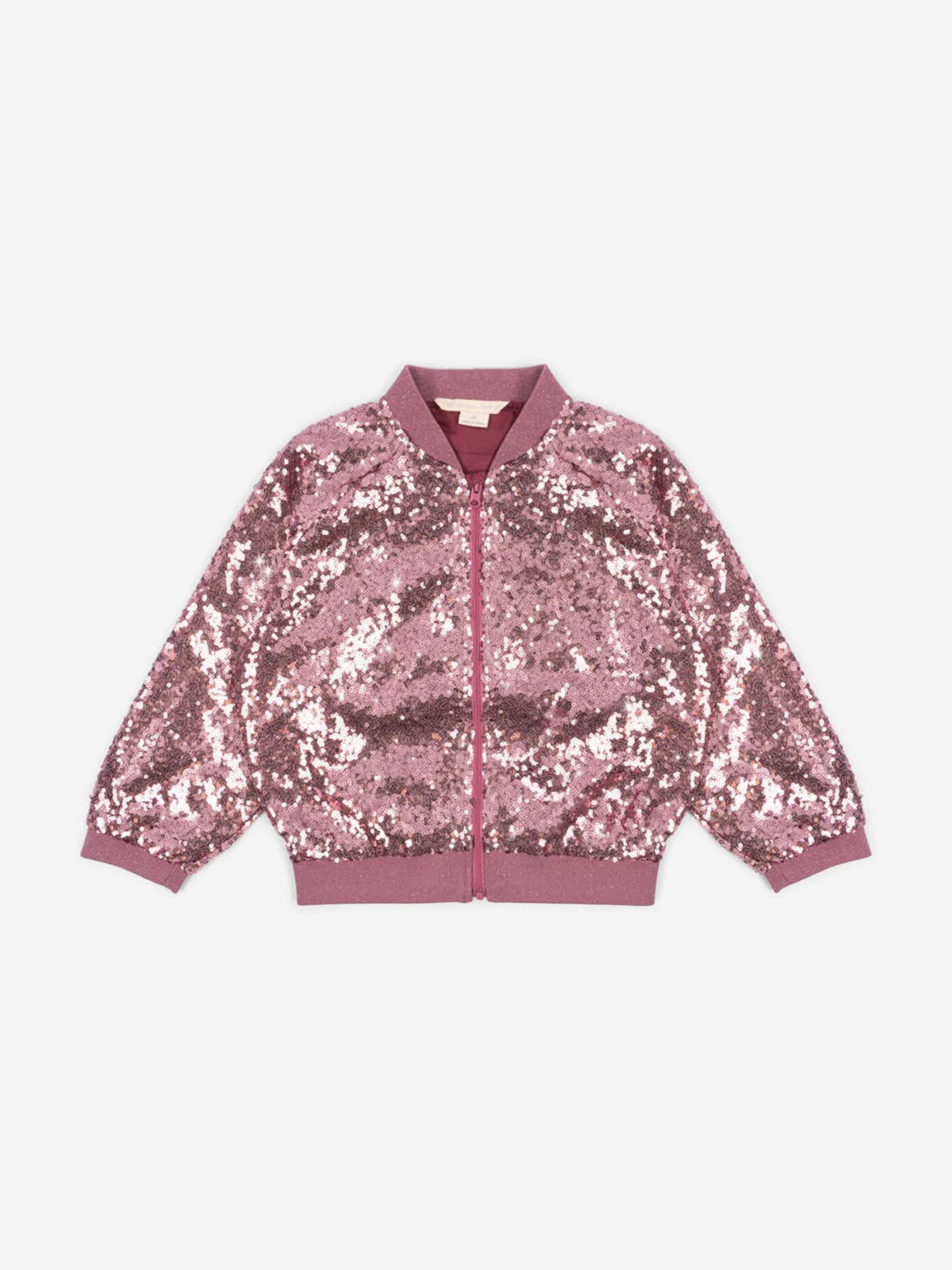 Konges Sljd Girls Starla Sequin Jacket in Pink Sale Original