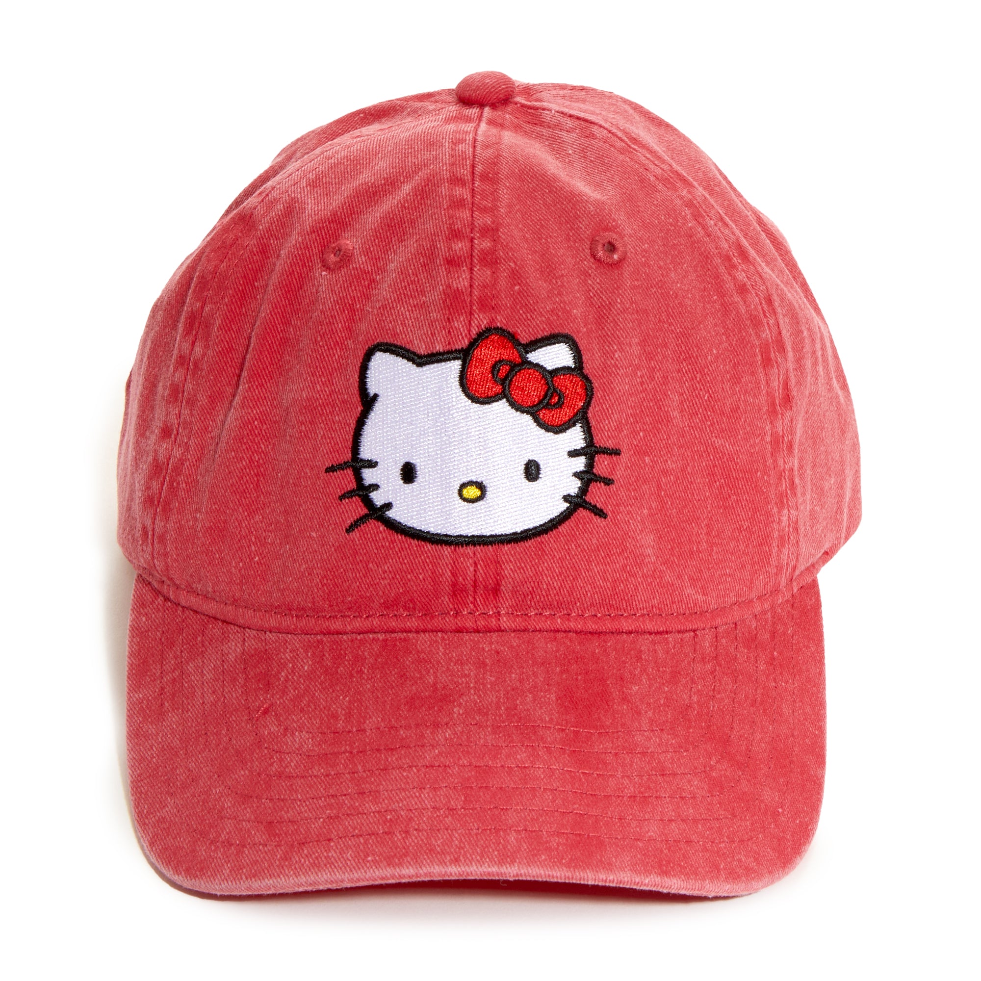 Hello Kitty Retro Pigment Wash Cap (Rose) Buy Cheap Tumblr
