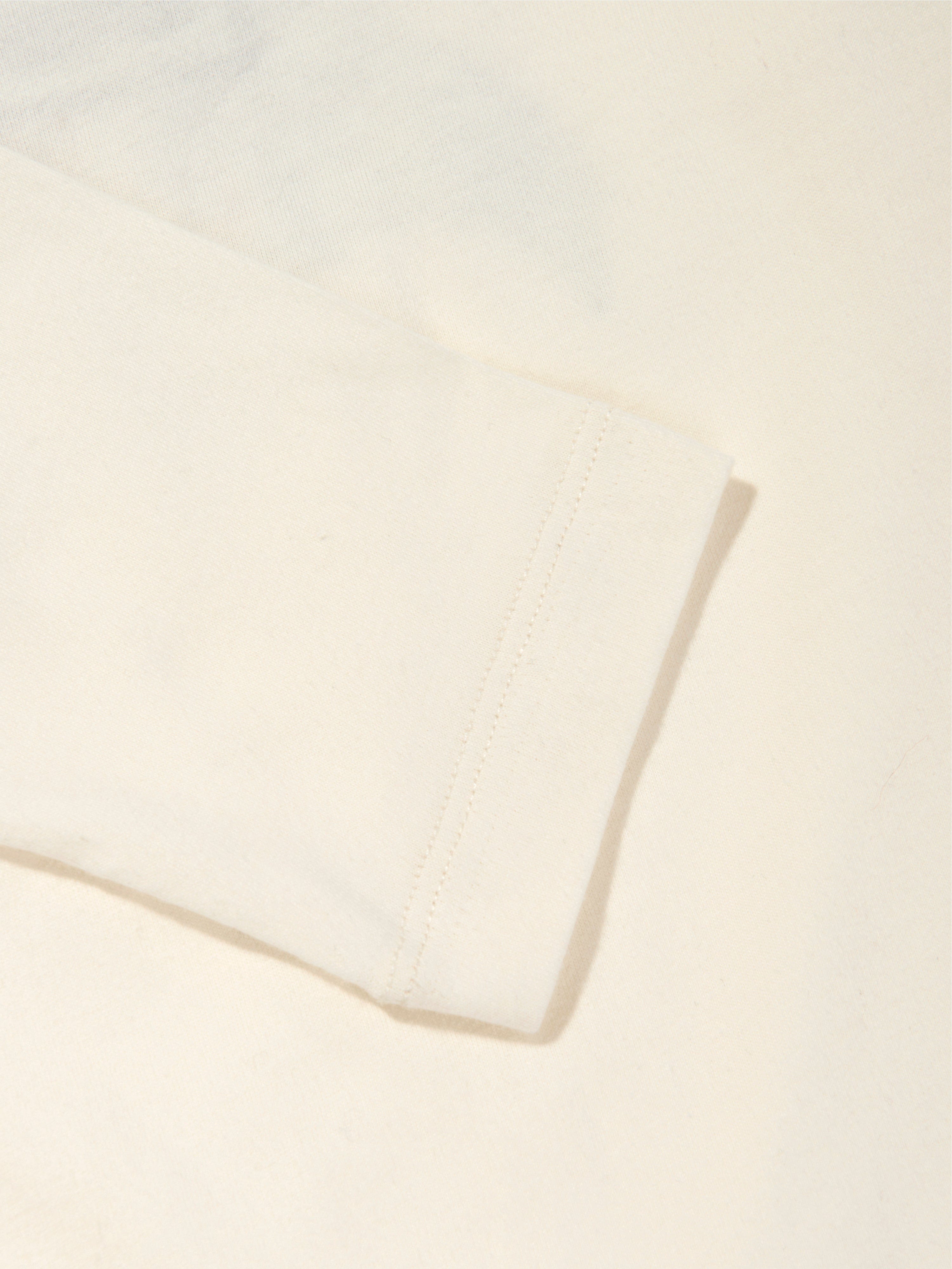 Etro Girls Long Sleeve Logo T-Shirt in Ivory Free Shipping Best Pices