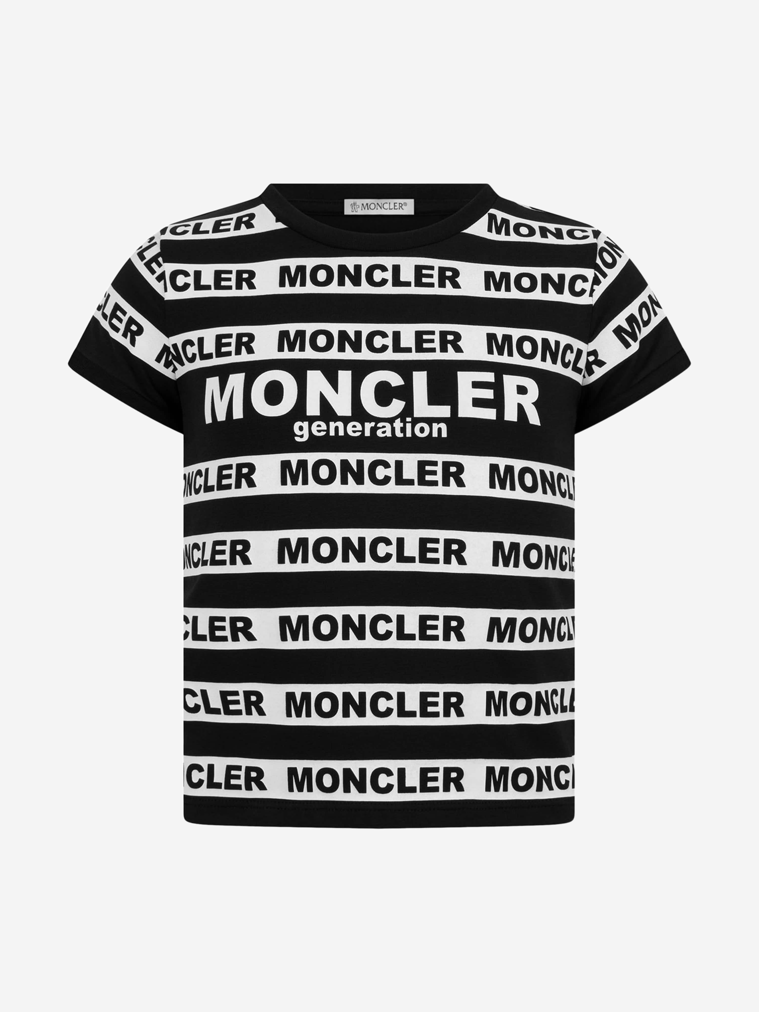 Moncler Girls Logo T-Shirt Buy Cheap Deals