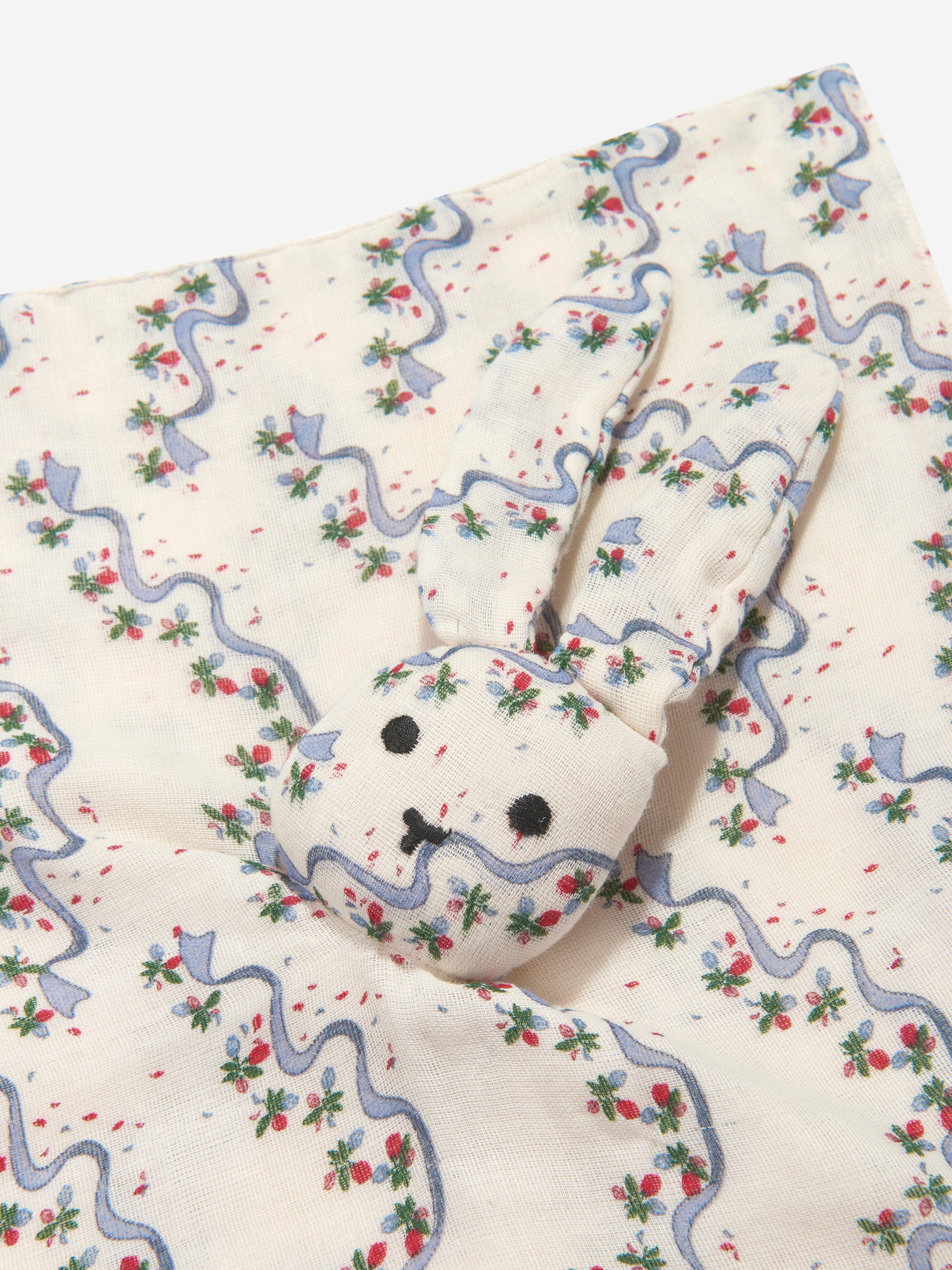 Konges Sljd Baby Sleepy Rabbit Comforter in Multicolour Marketable Sale Online