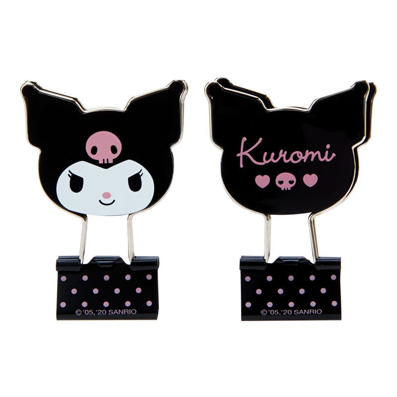 Kuromi Binder Clips (Set of 3) Cheap Sale Best Wholesale