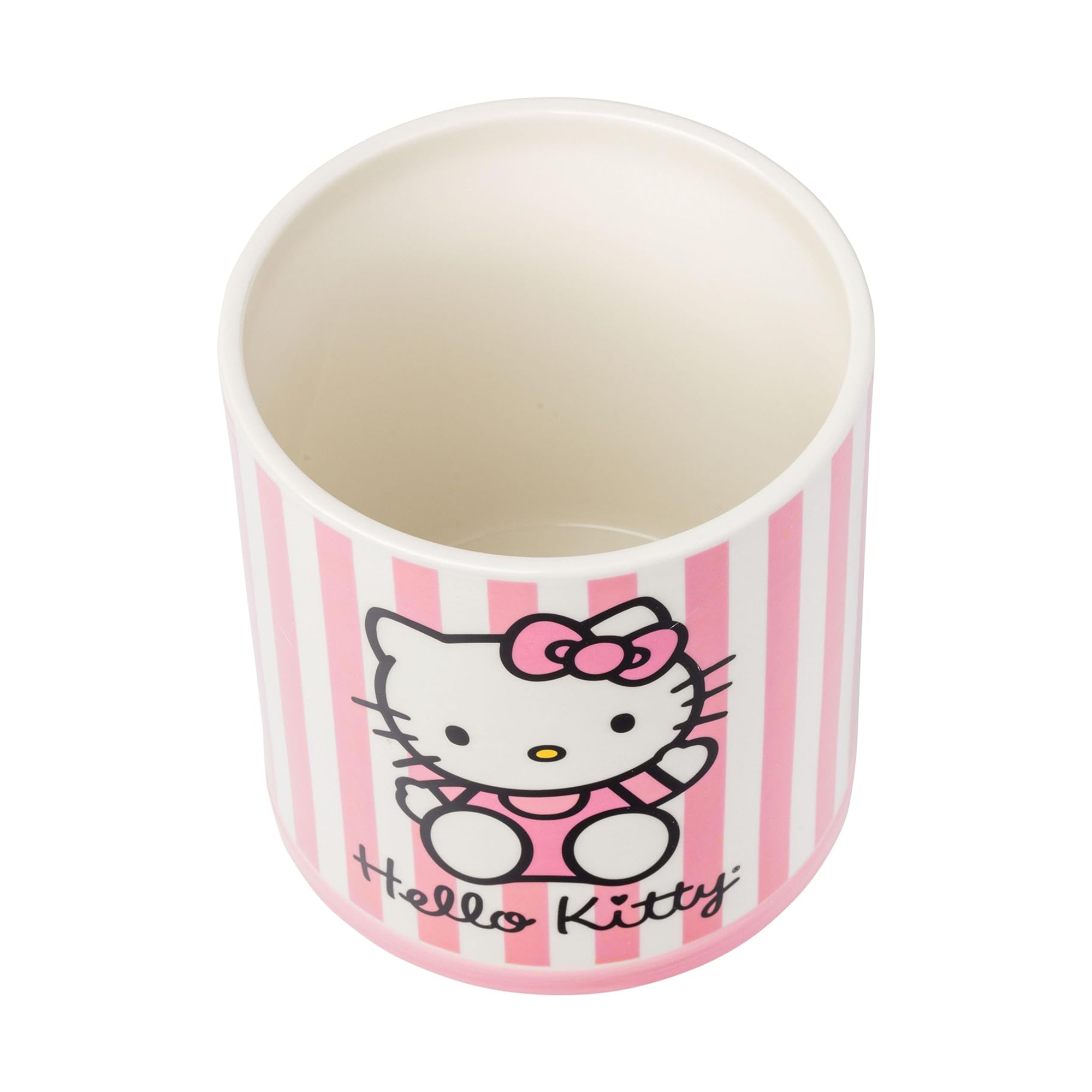 Hello Kitty Pink Stripe Ceramic Storage Jar Sale With Mastercard