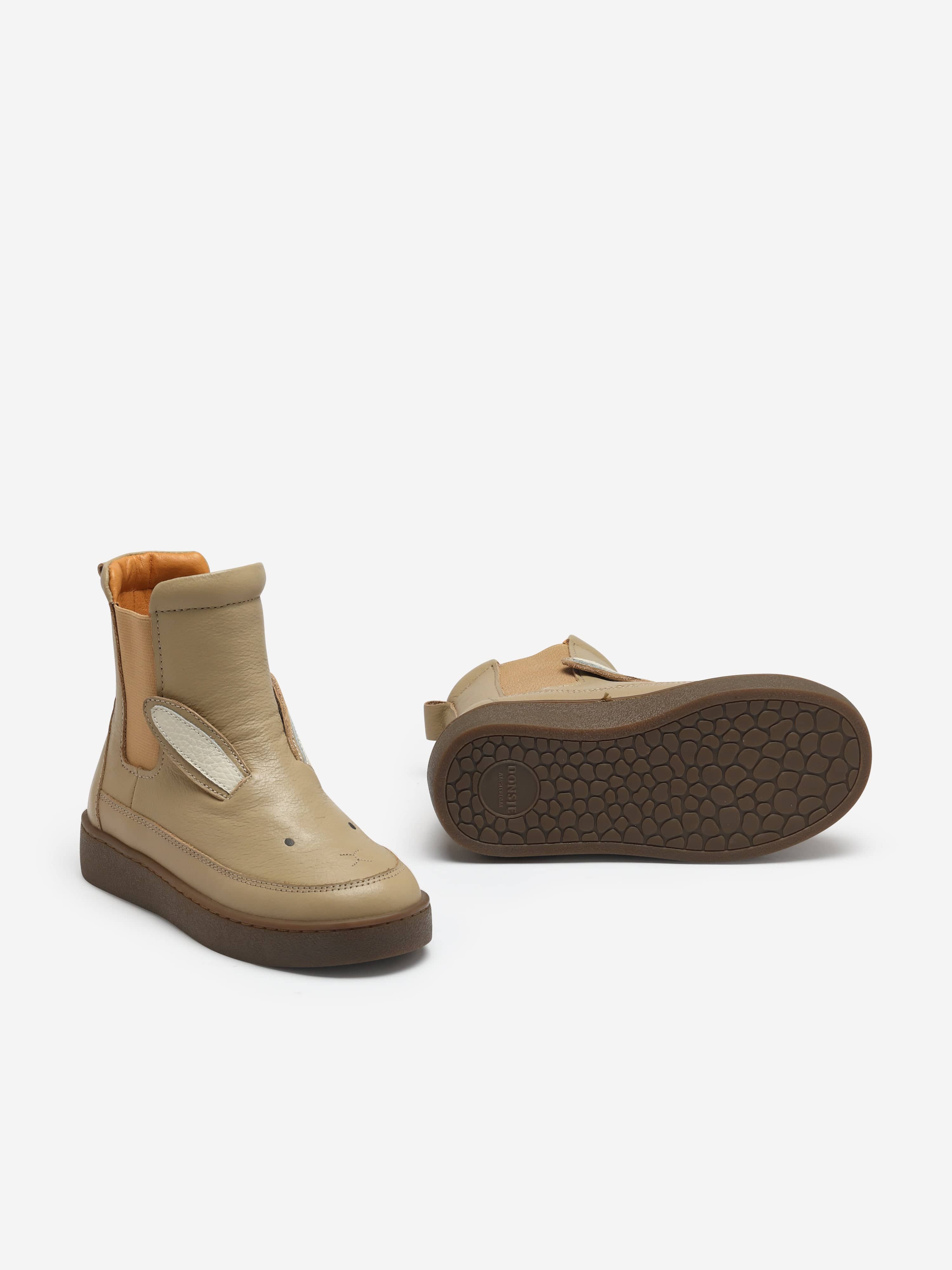 Donsje Girls Thuru Classic Bunny Boots in Beige Browse Cheap Online